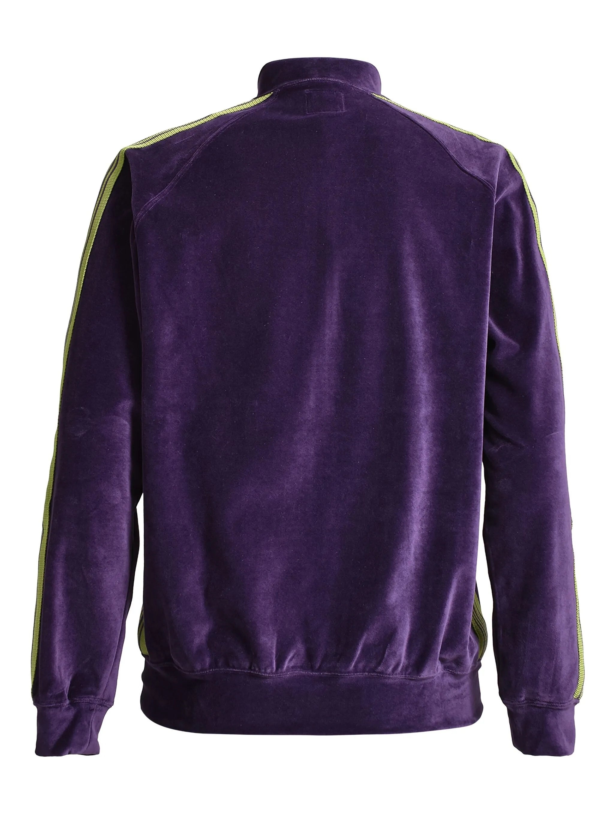 Side-stripe Velour Track Jacket - 3