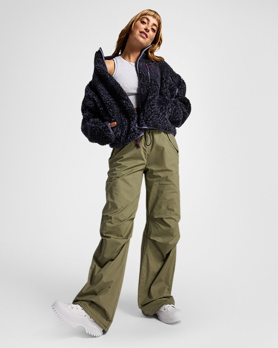 Printed Sherpa Full-Zip Jacket - 3