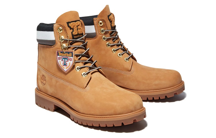 Timberland Heritage 6 Inch Waterproof Boot 'Wheat Nubuck with Black' A2GYX231 - 4