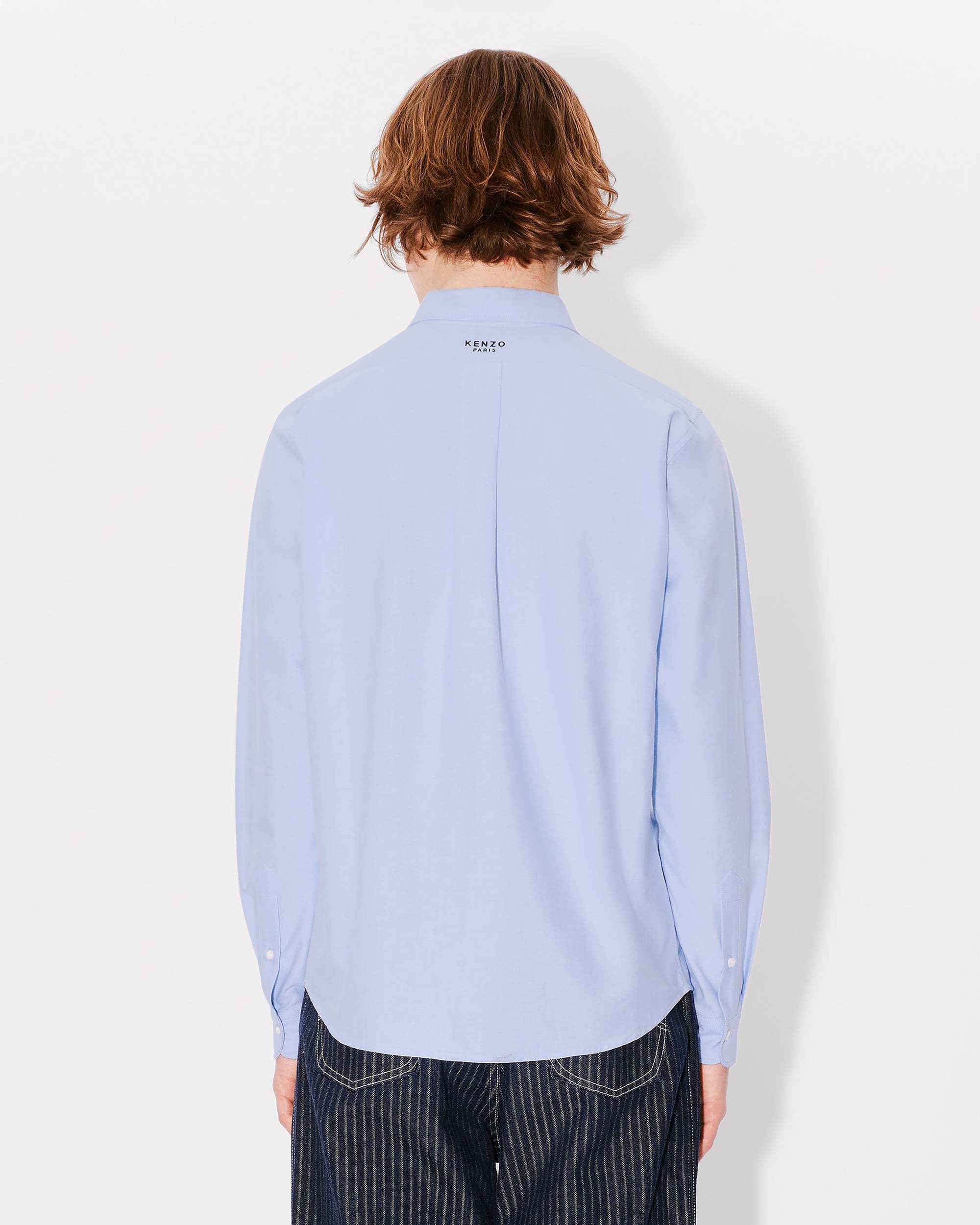 'Boke Flower' embroidered casual shirt - 4