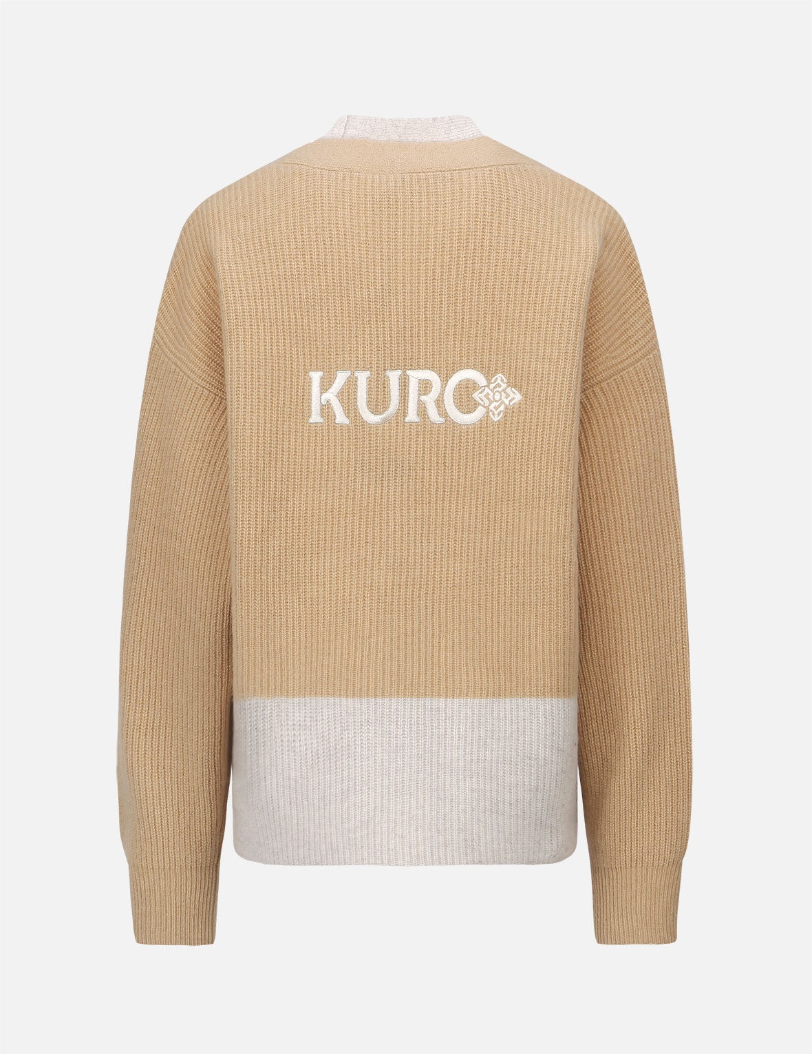 Logo Embroidered 2-in-1 Knitted Cardigan - 8