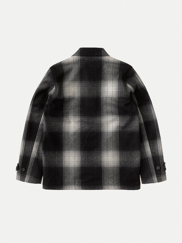 Mangan Shadow Check Jacket Black Check - 4
