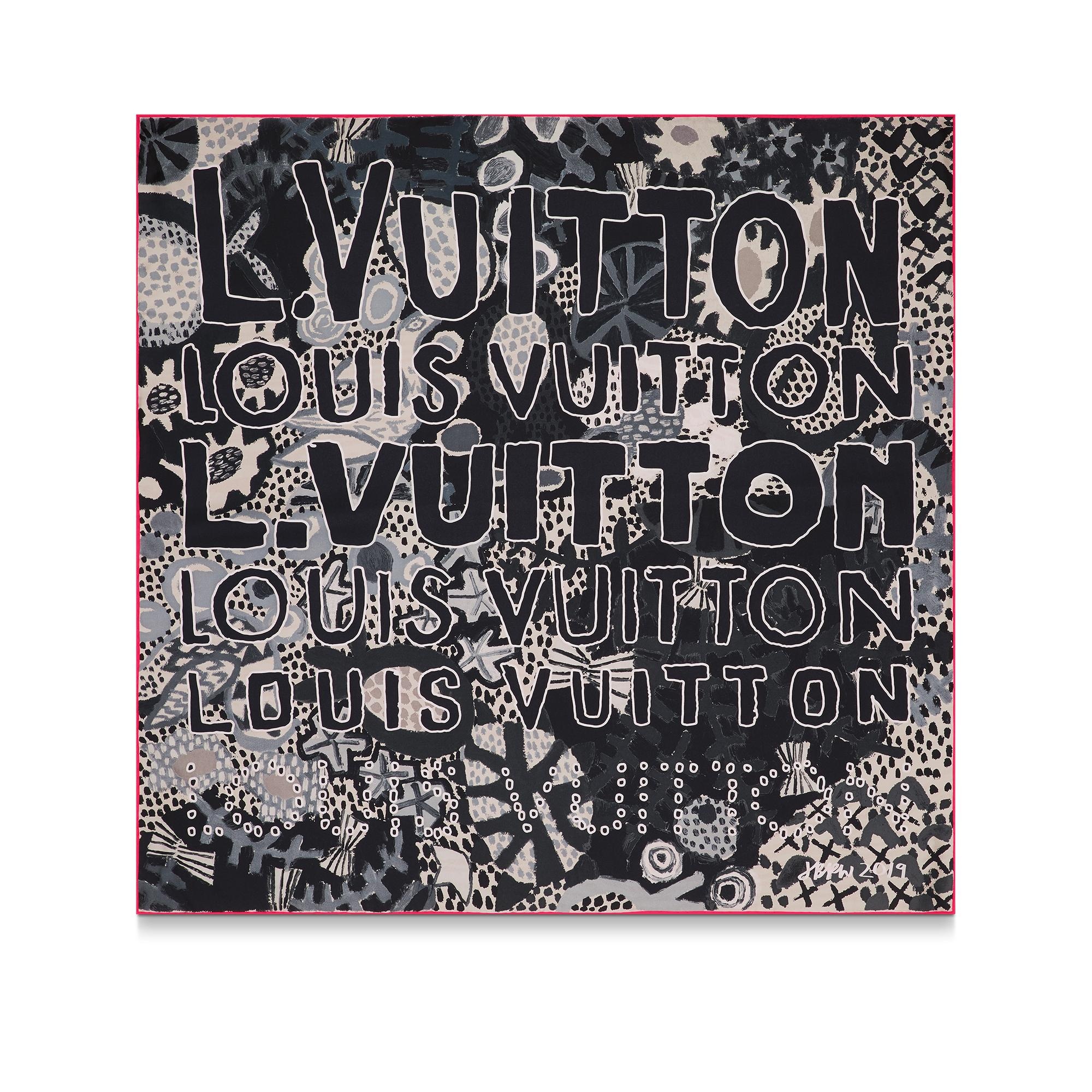 Jonas Wood X Louis Vuitton Graphic Square - 1