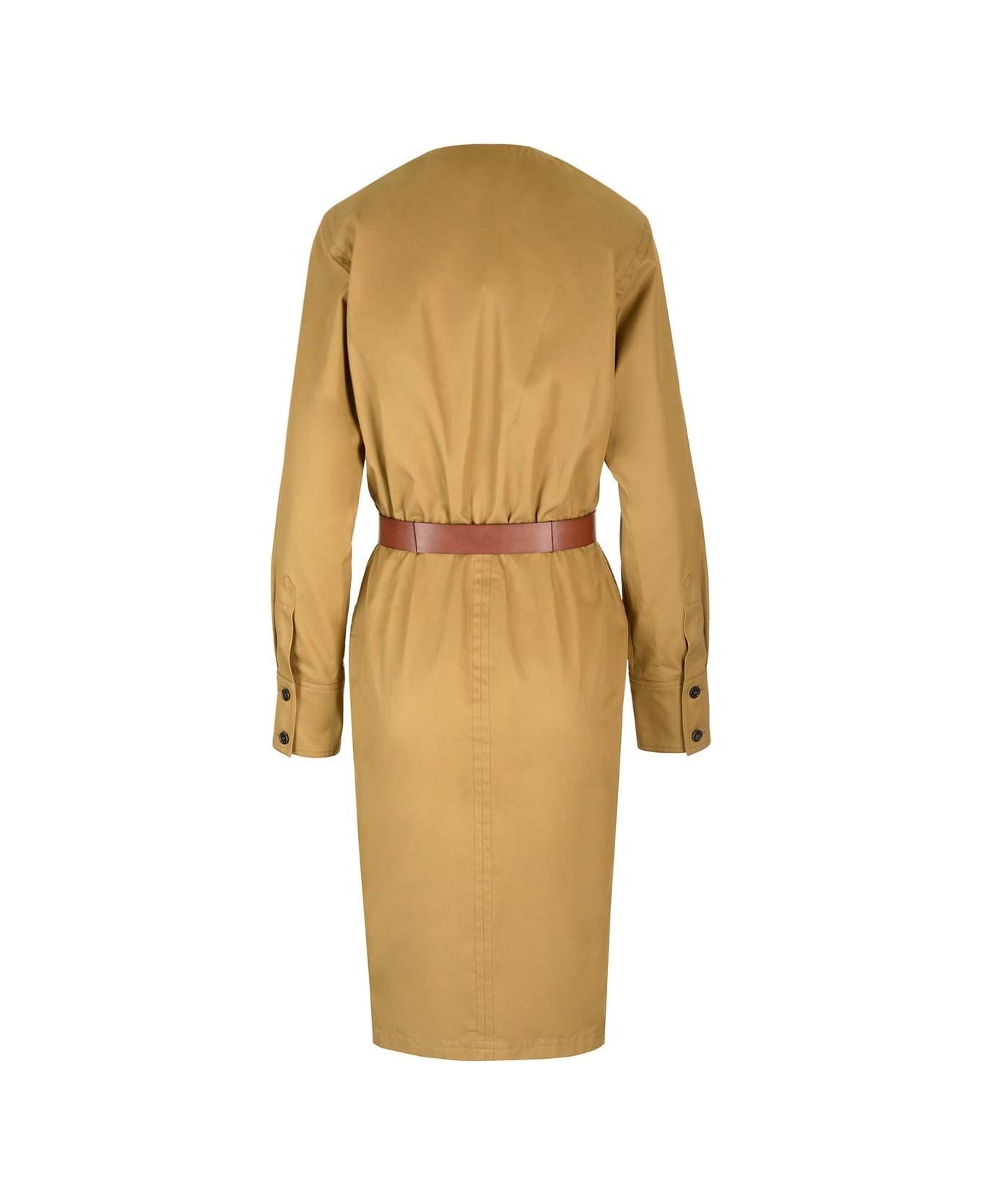Wrap Midi Dress - 2