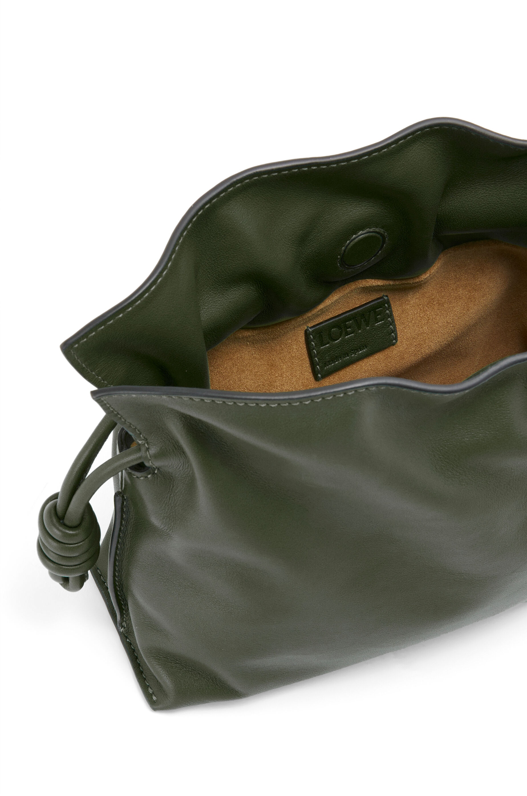 Mini Flamenco clutch in nappa calfskin - 5