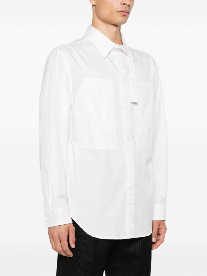 strap-detail shirt 3