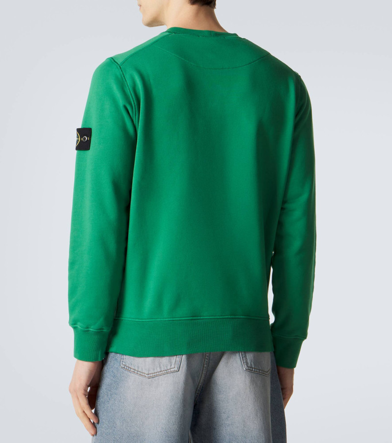 Compass cotton fleece sweatshirt 4