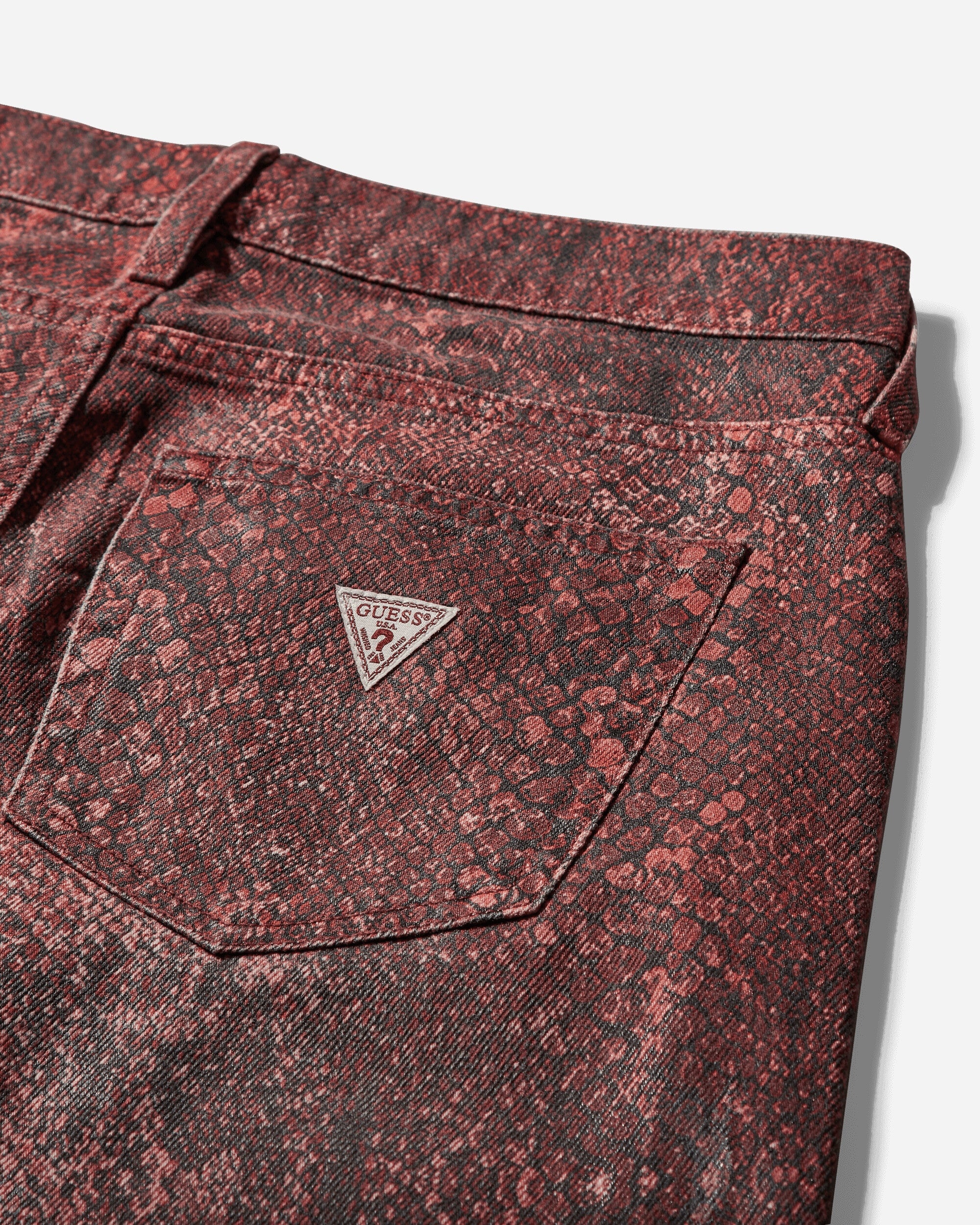Women's Printed Straight Pants Petite - 4