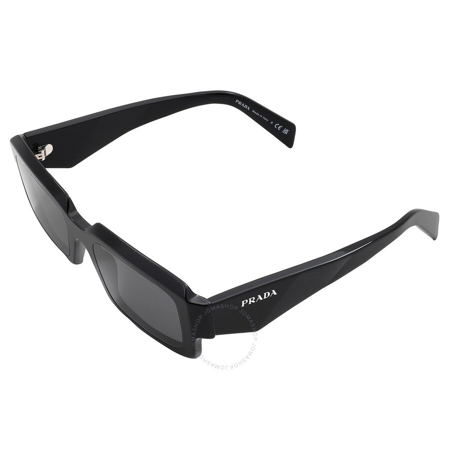 Prada Dark Grey Rectangular Men's Sunglasses PR 27ZS 16K08Z 54 - 4