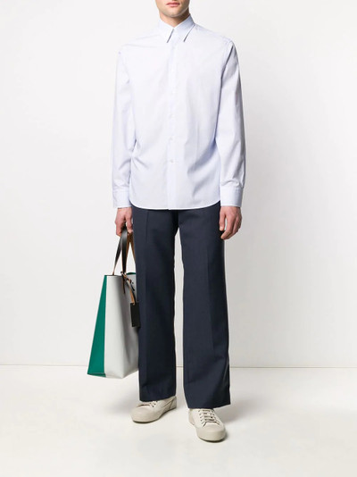 Lanvin fitted cotton shirt outlook