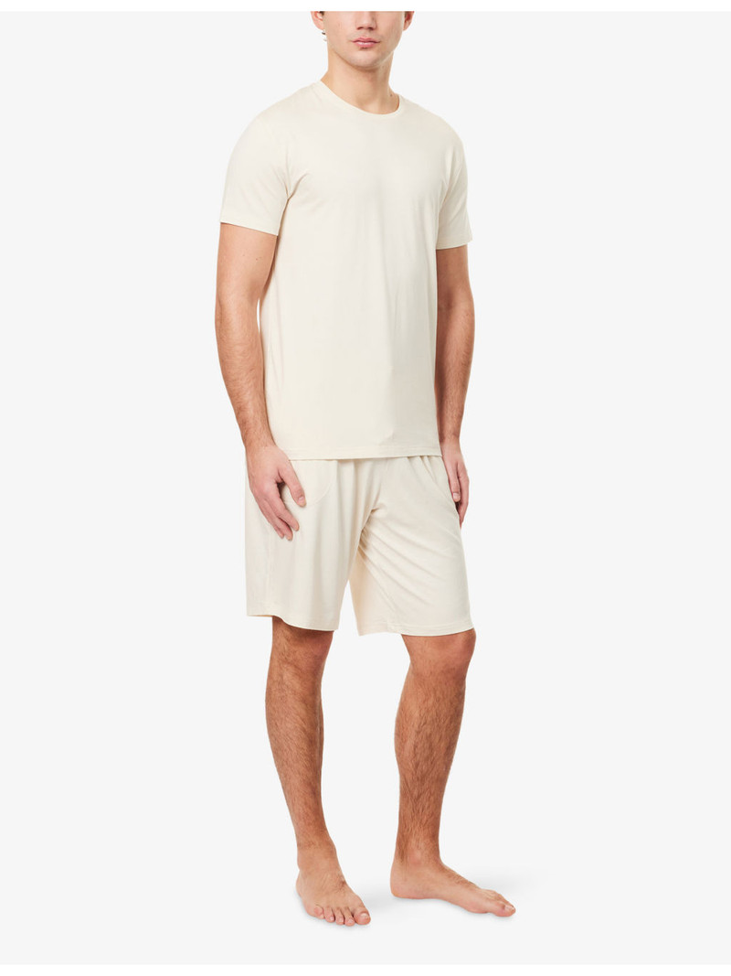 Derek Rose Basel Modal-Jersey Lounge Shorts outlook