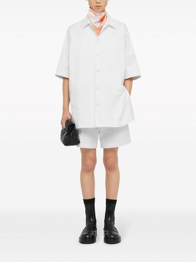 Jil Sander short-sleeved cotton shirt outlook