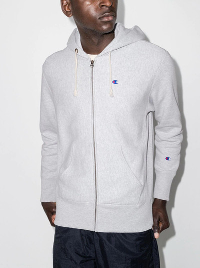 Champion CHAMP FRNT PKT ZIP UP HD SWT GRY outlook