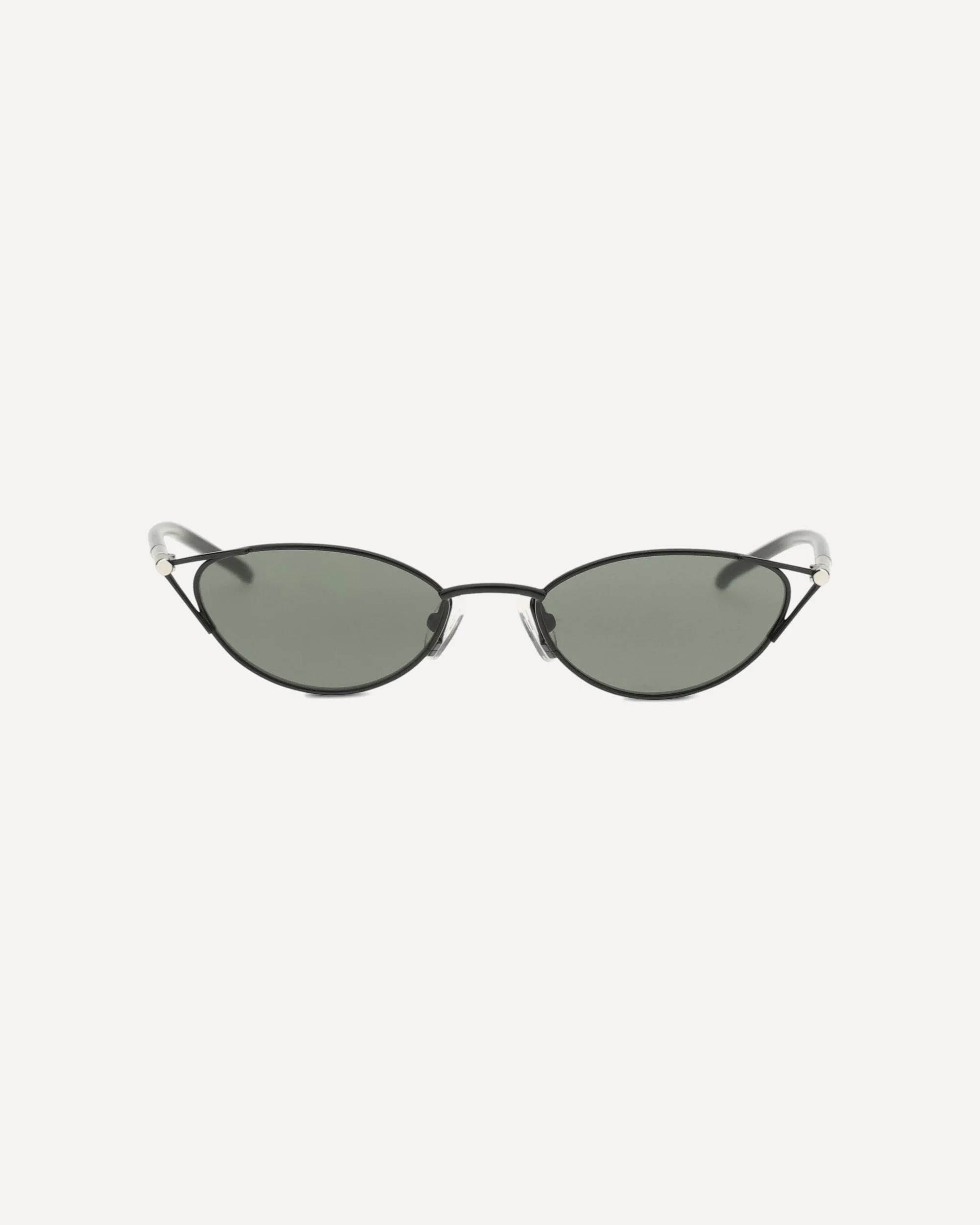 Slim cat-eye Sunglasses with T-Bar - 1