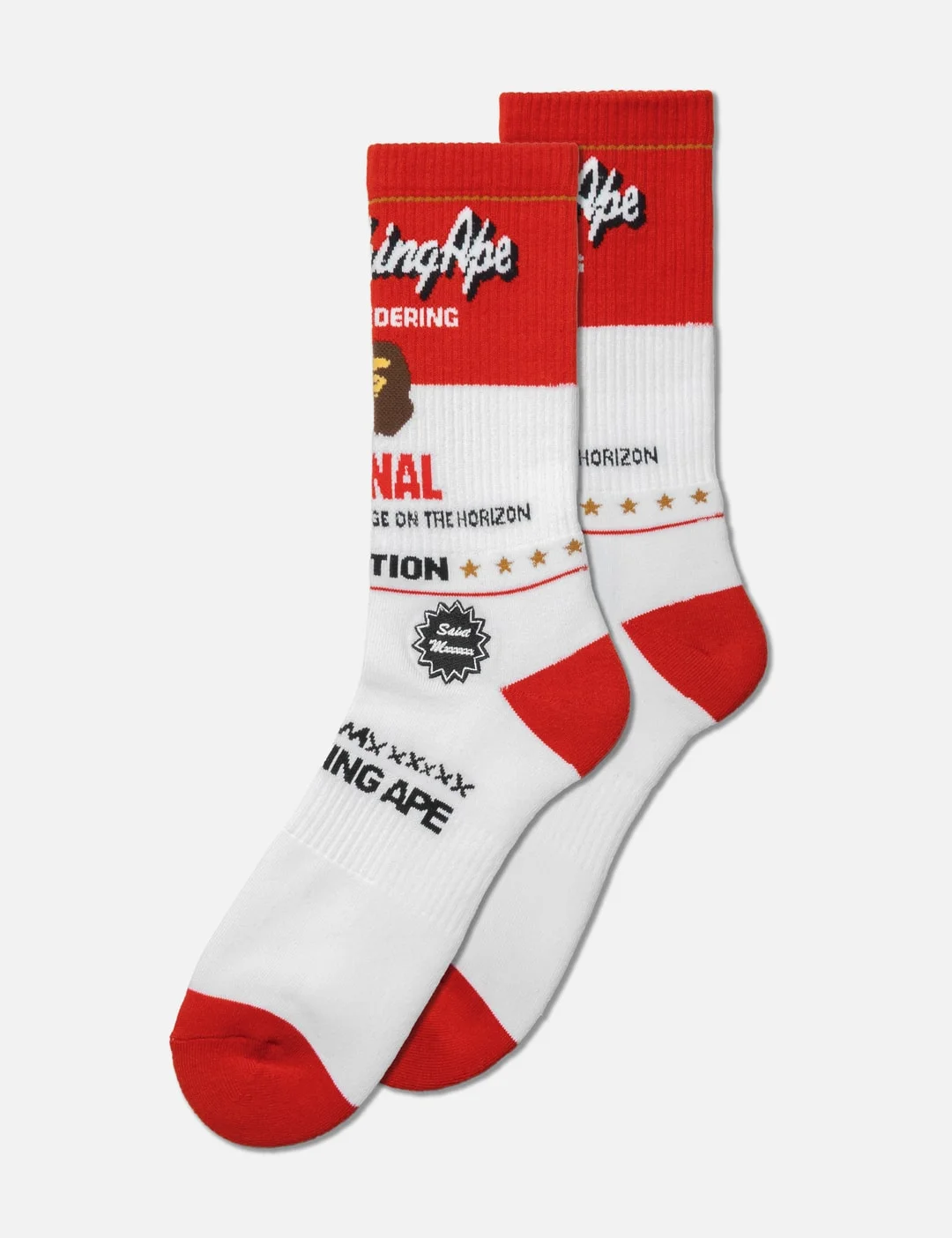 SAINT MXXXXXX X BAPE SOCKS - 1