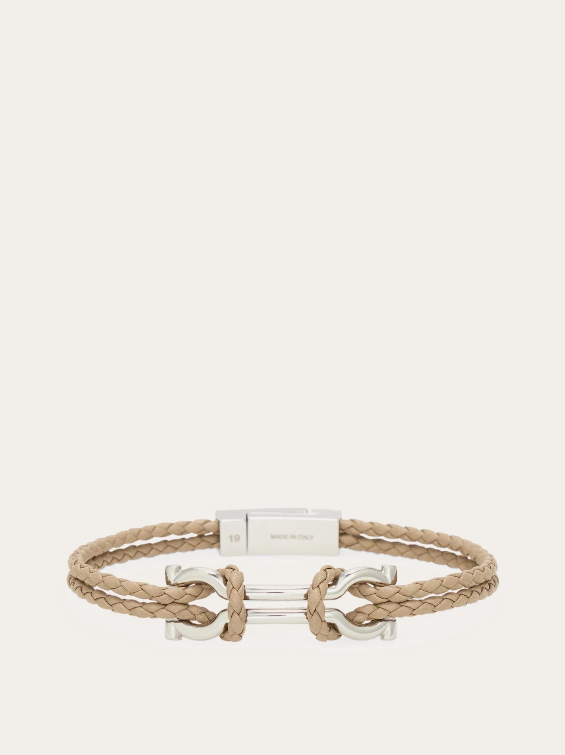 Double Gancini bracelet (20cm) - 1