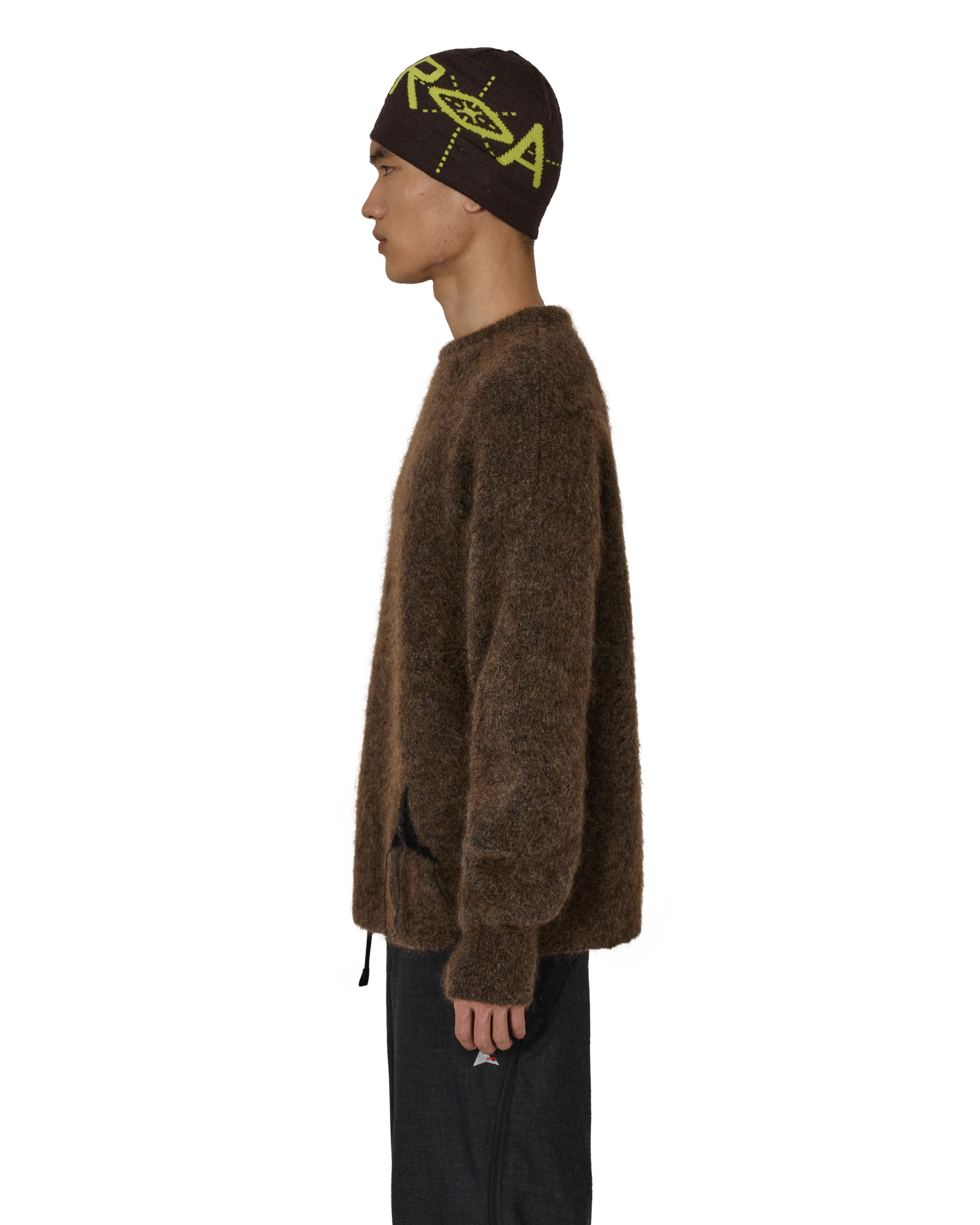 Dropstitch Mohair Knit Crewneck - 2