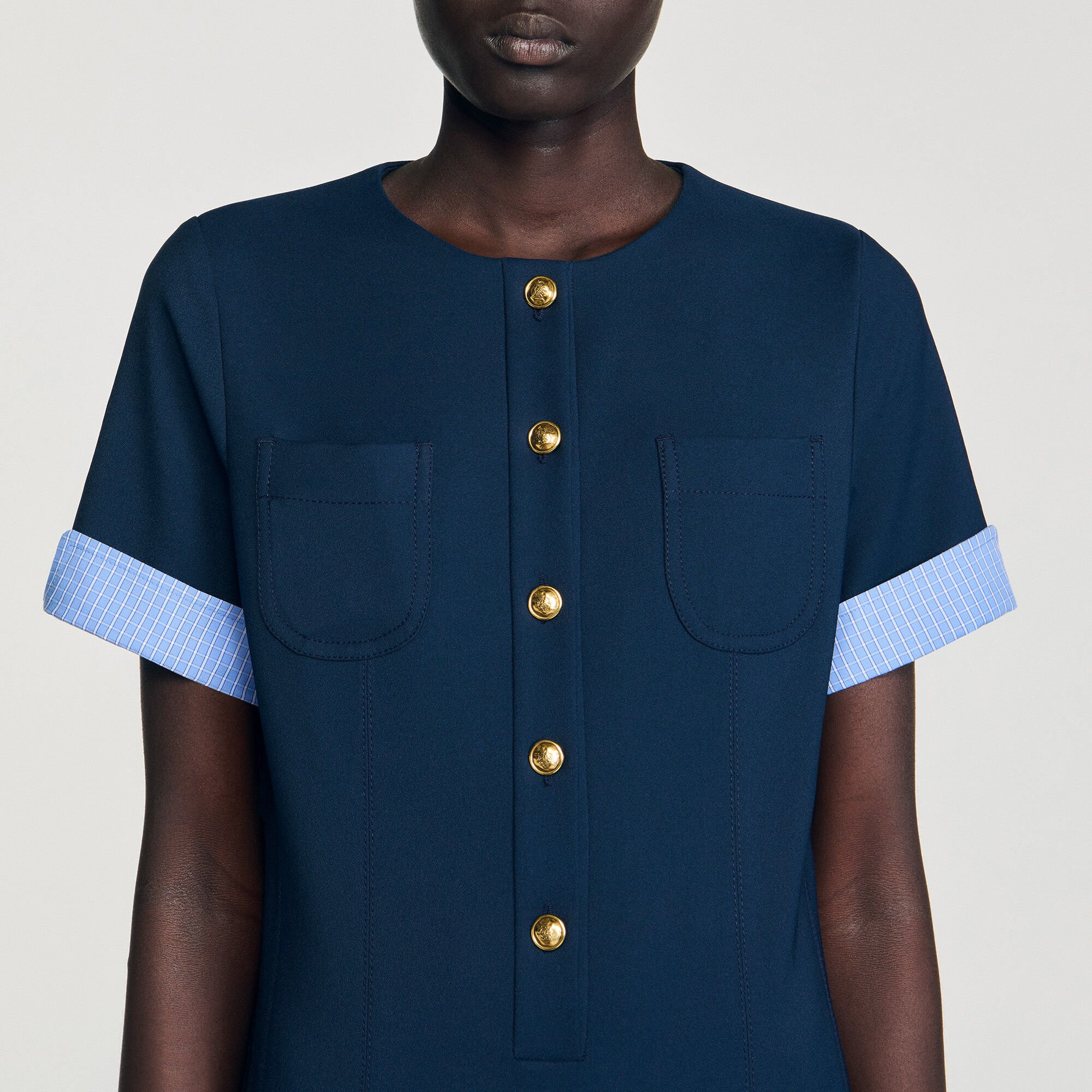 MINI PLEATED DRESS - 3