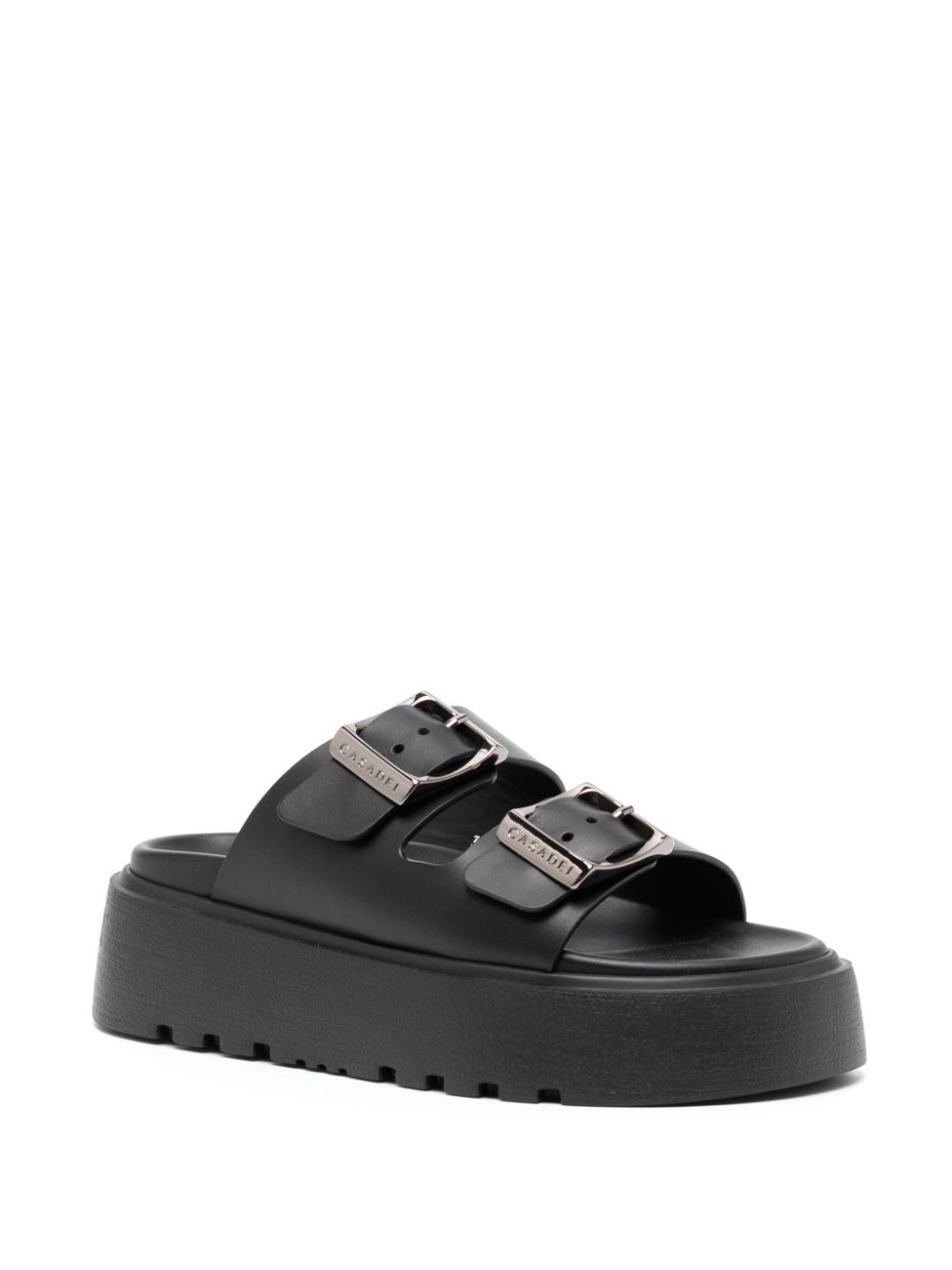 Florence double-strap chunky-sole sandals - 2
