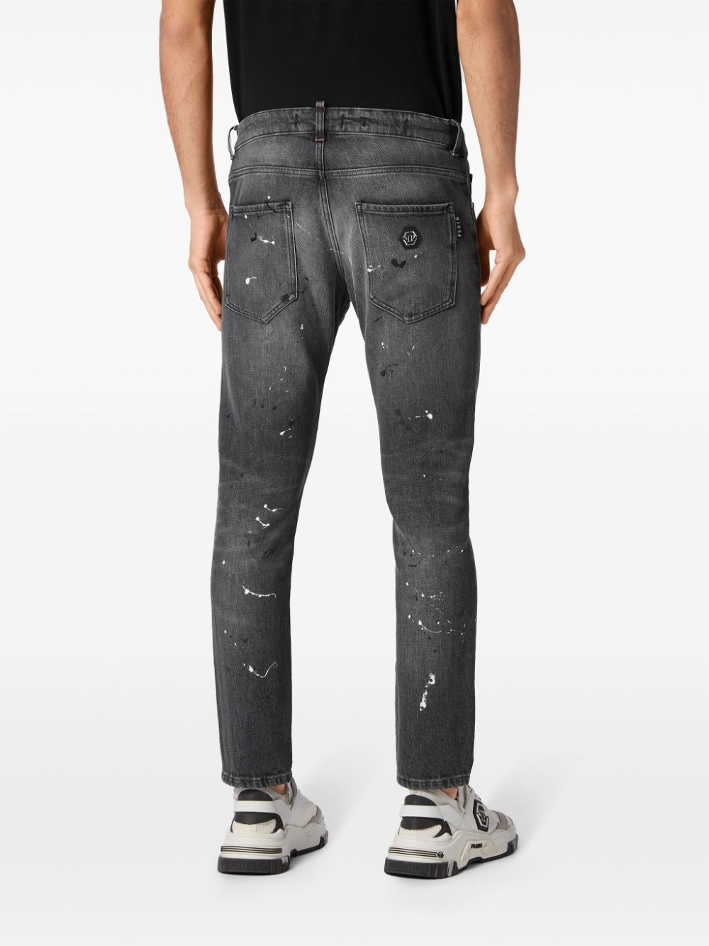 mid-rise skinny jeans - 3