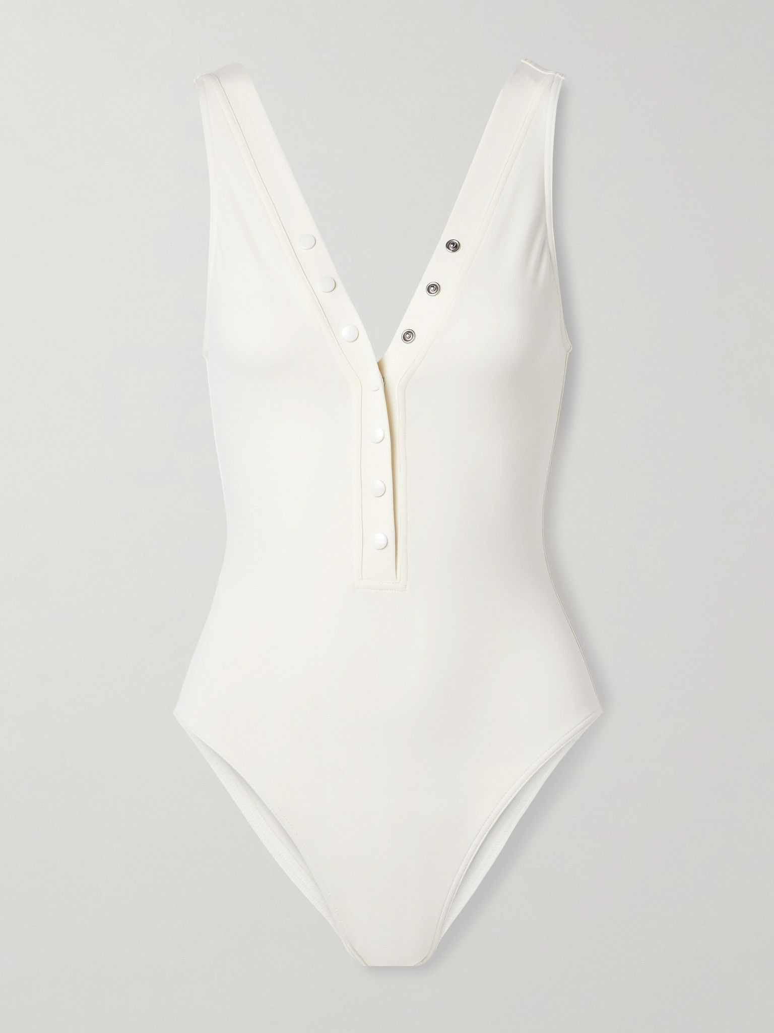 Les Essentiels Icone swimsuit Off-white - 1
