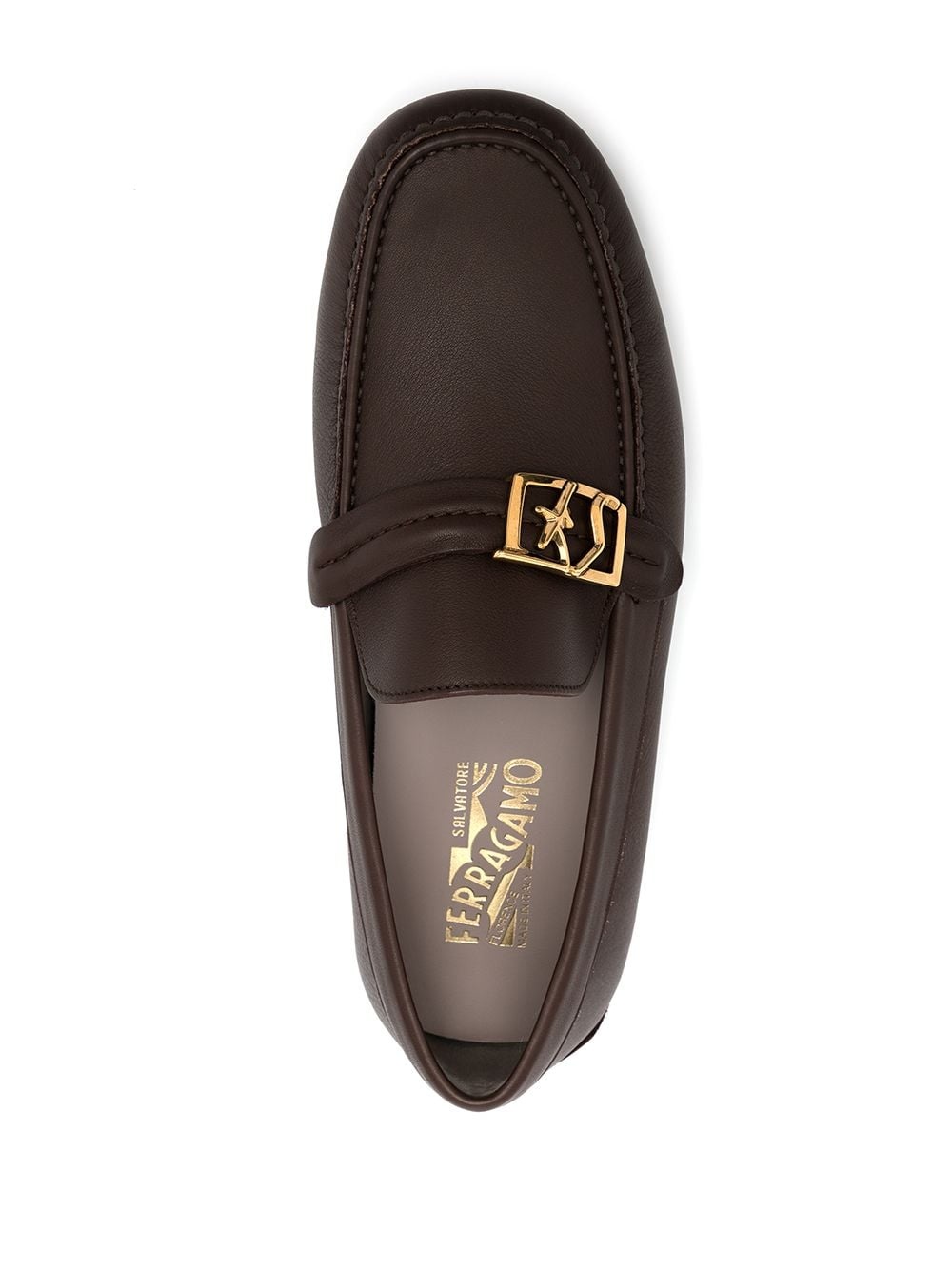 leather driver loafers - 4