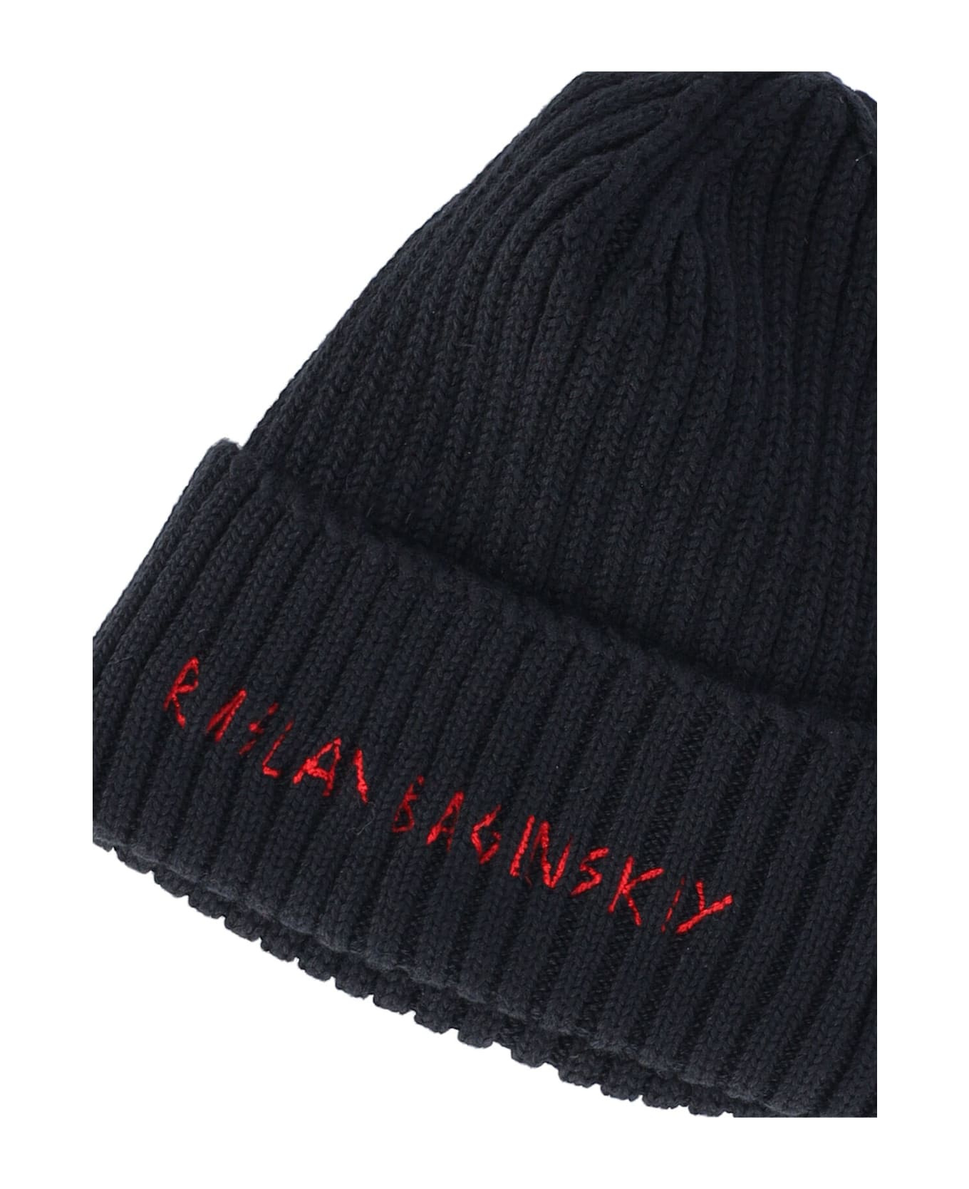 Logo Wool Blend Beanie - 3