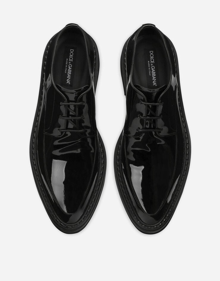 Patent leather Derby shoes - 4