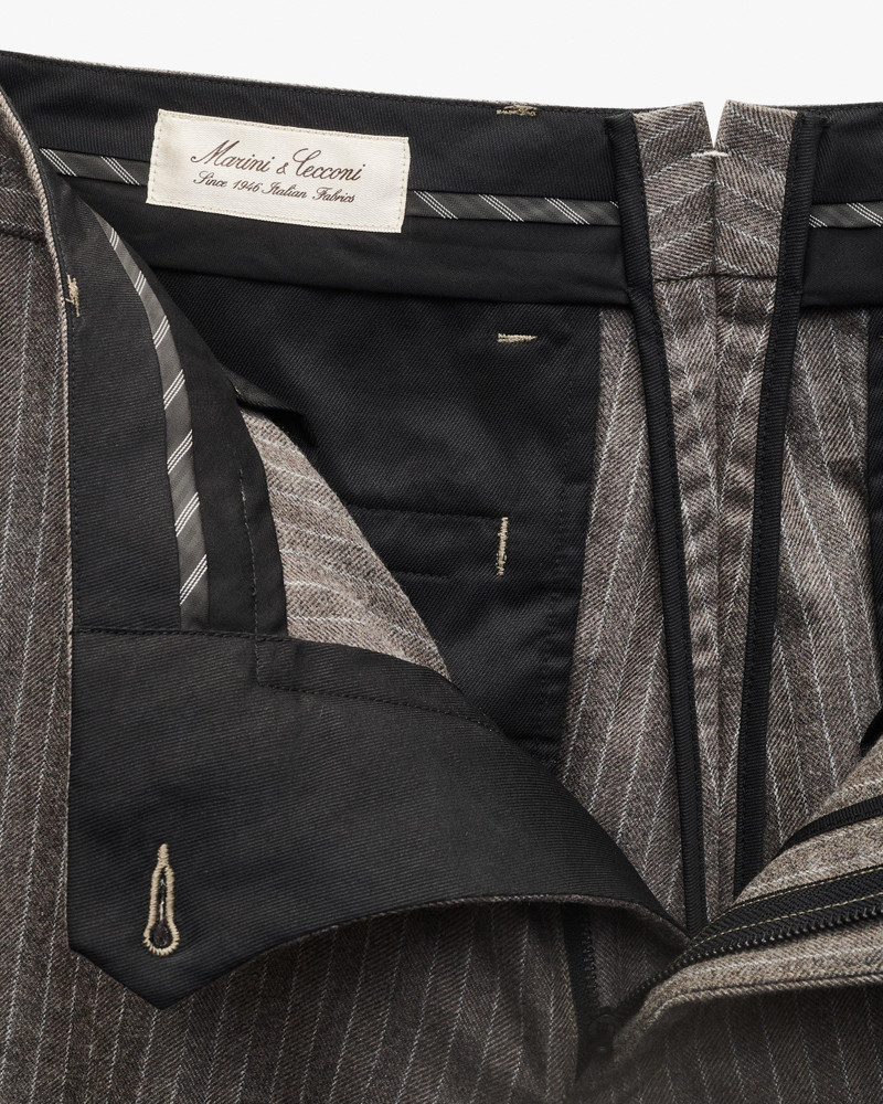 Evan Italian Flannel Trousers 7