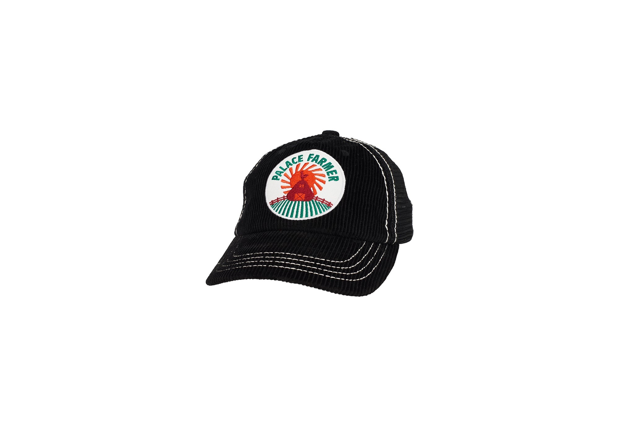 FARMER TRUCKER HAT BLACK - 1