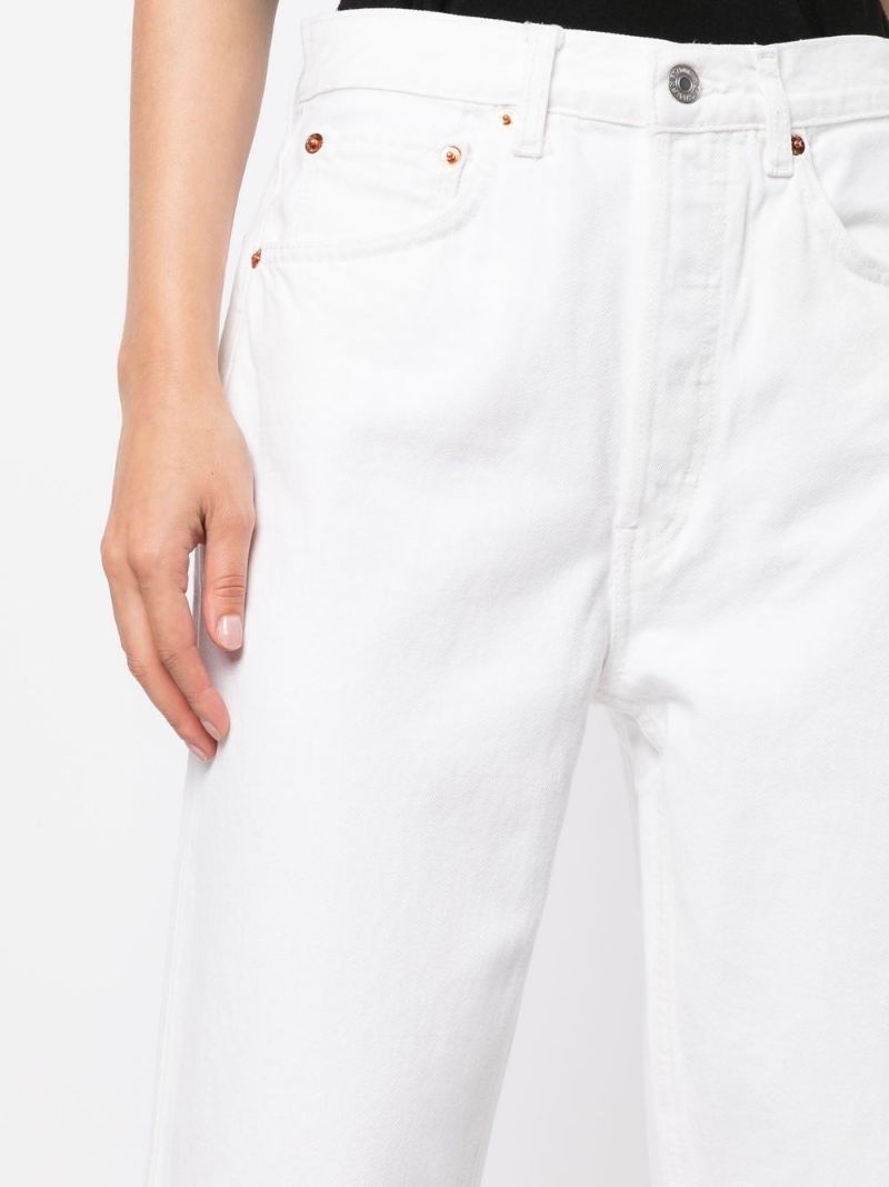 90s crop low slung jeans - 5