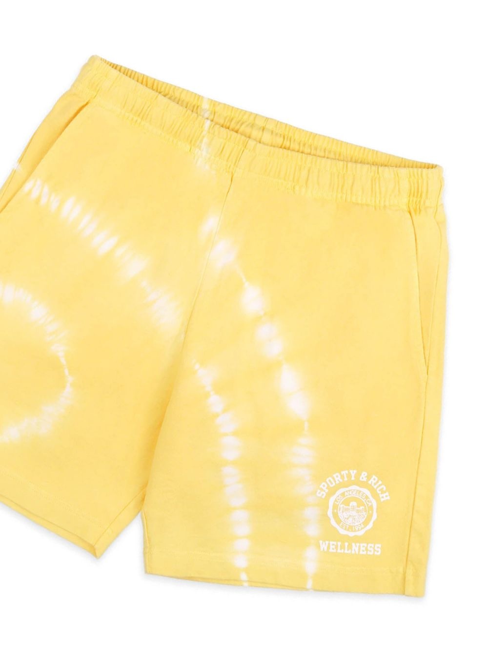 Emblem cotton track shorts - 2