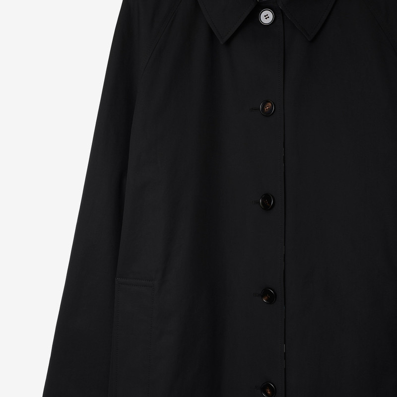 Long Reversible Gabardine Car Coat 7