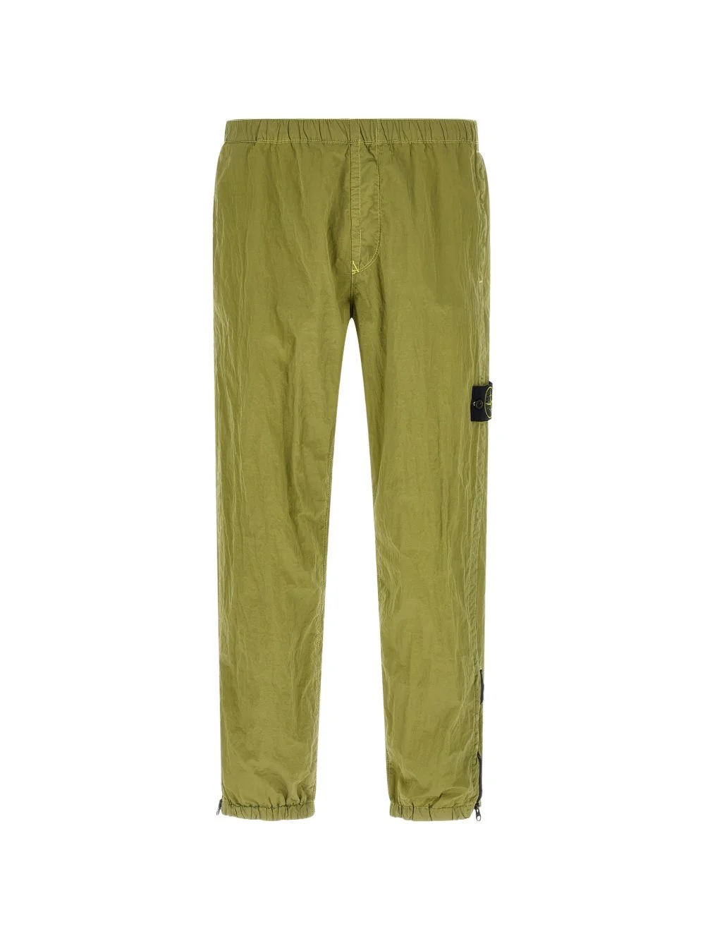green track pants - 1