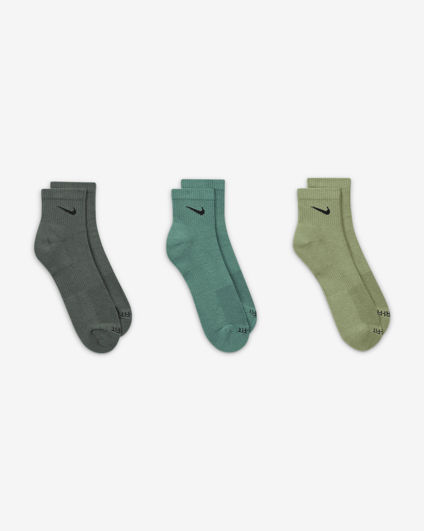 Nike Everyday Plus Cushioned Training Ankle Socks (3 Pairs) - 3