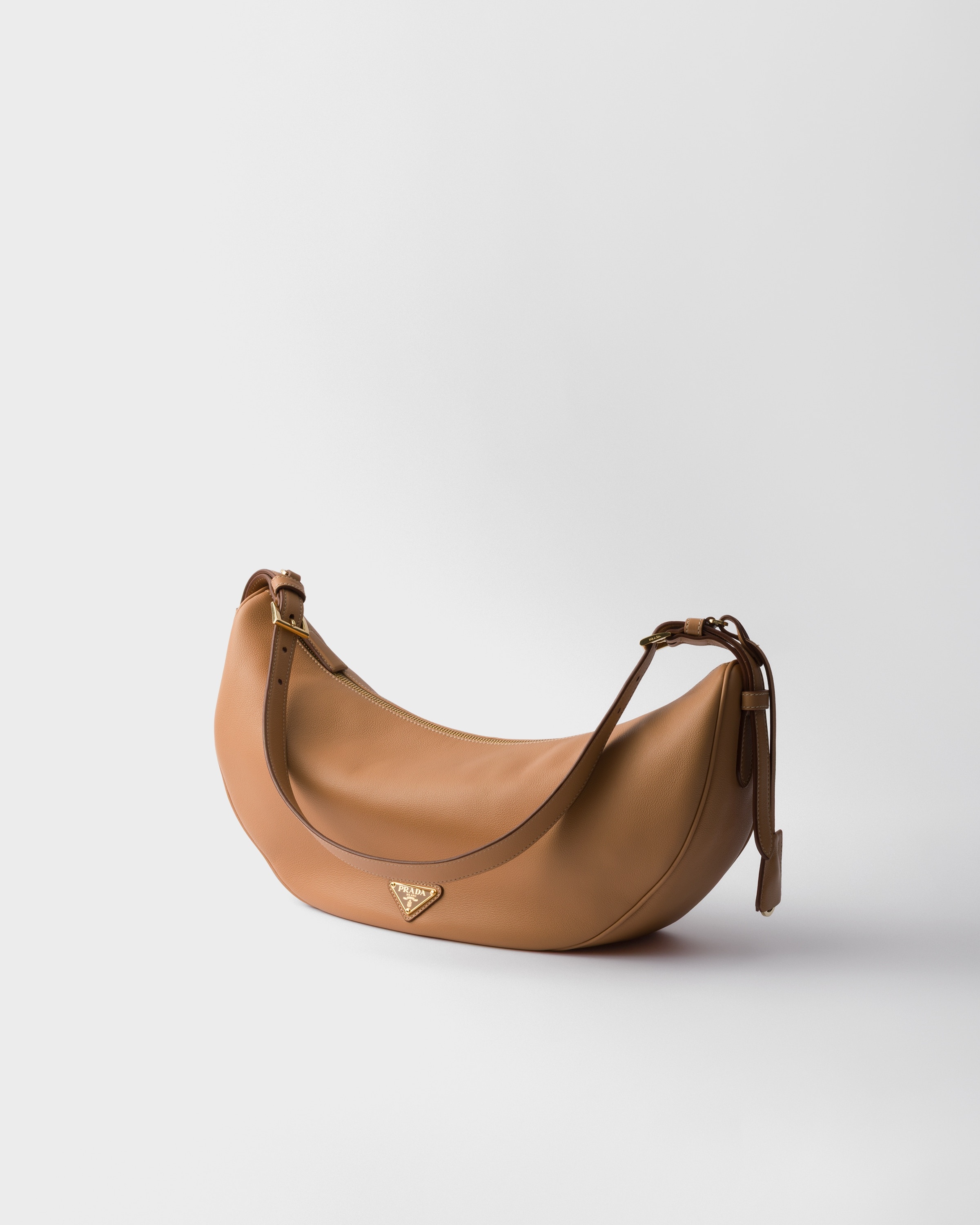 Prada Demi-lune large leather shoulder bag - 3
