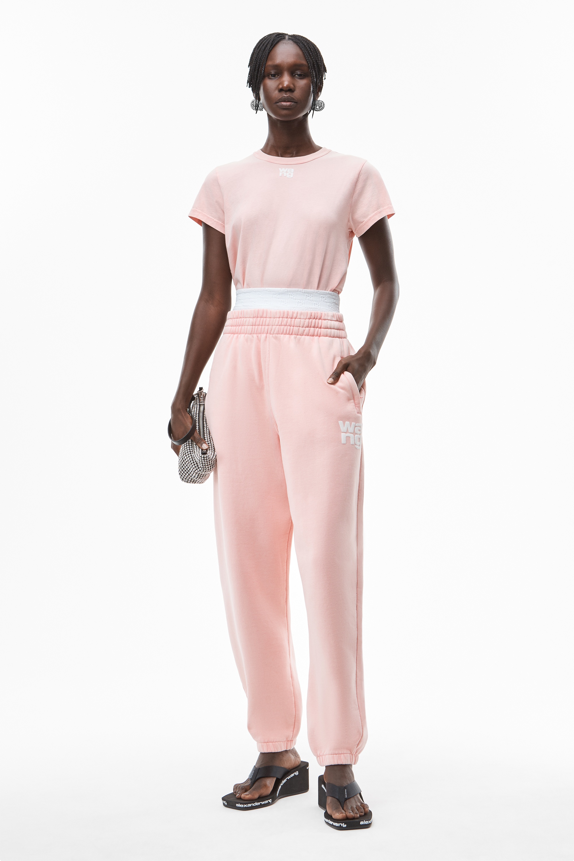 SHRUNKEN TEE IN STRUCTURED JERSEY - 6