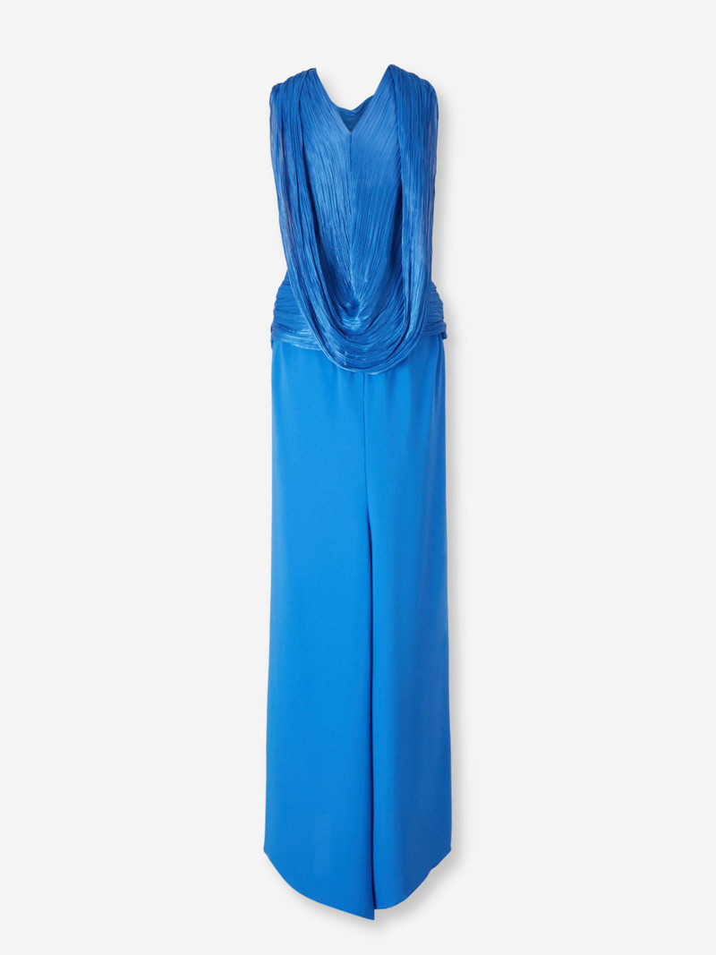 MARMAR HALIM PLEATED MAXI DRESS outlook