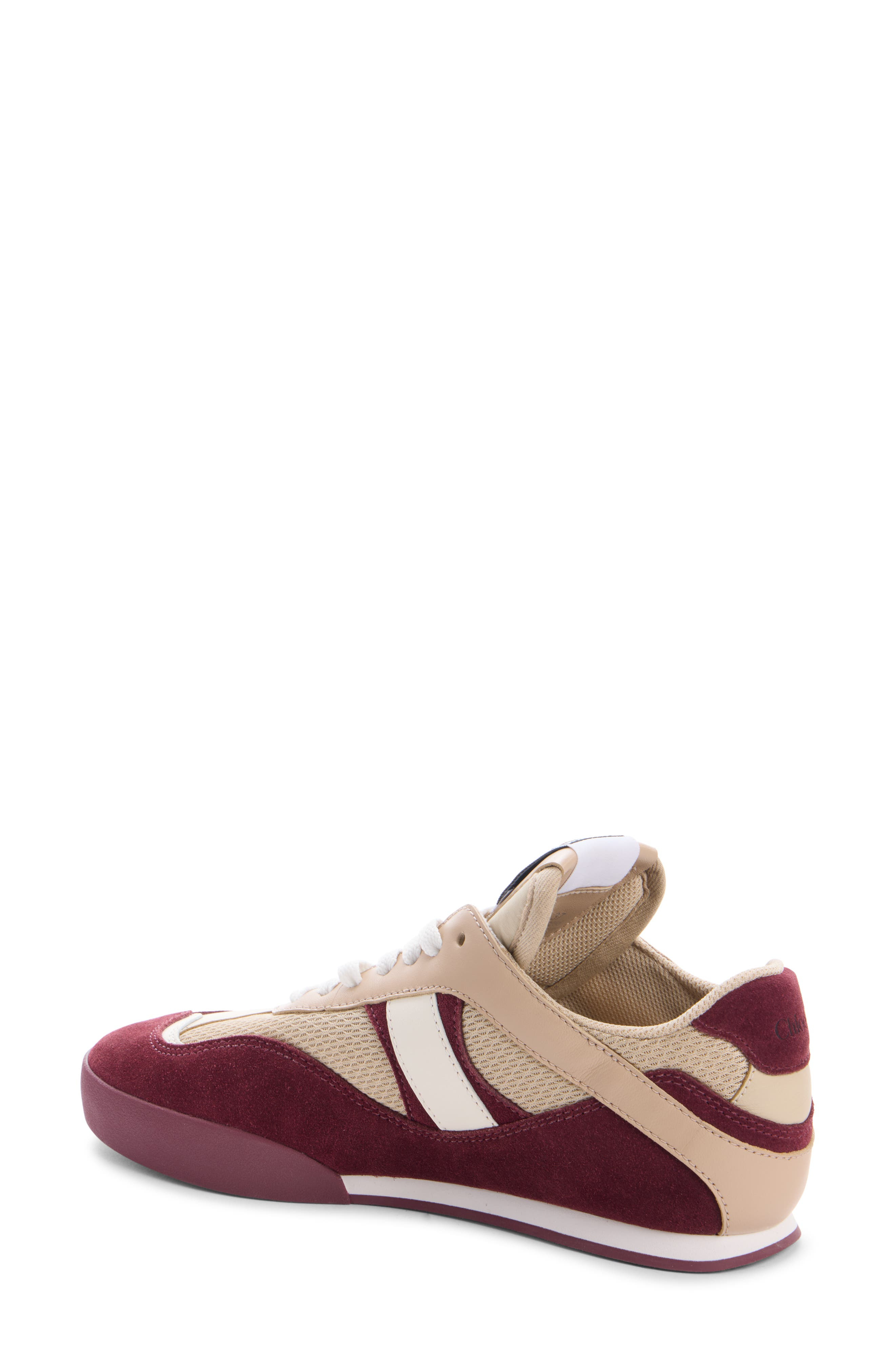 Chloé Kick Low Top Sneaker in Beige - 2