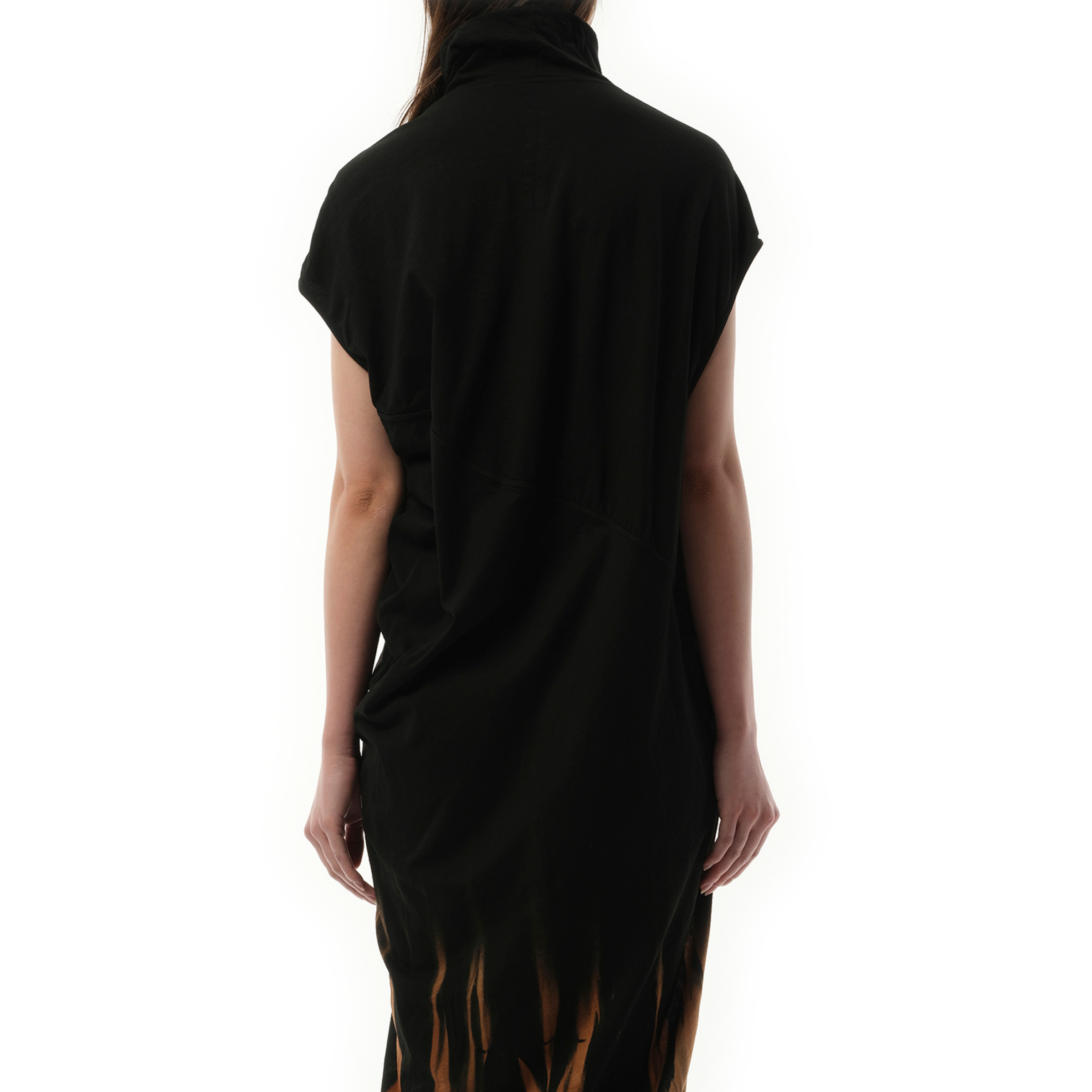 EDFU T Dress in Black/Terra - 6