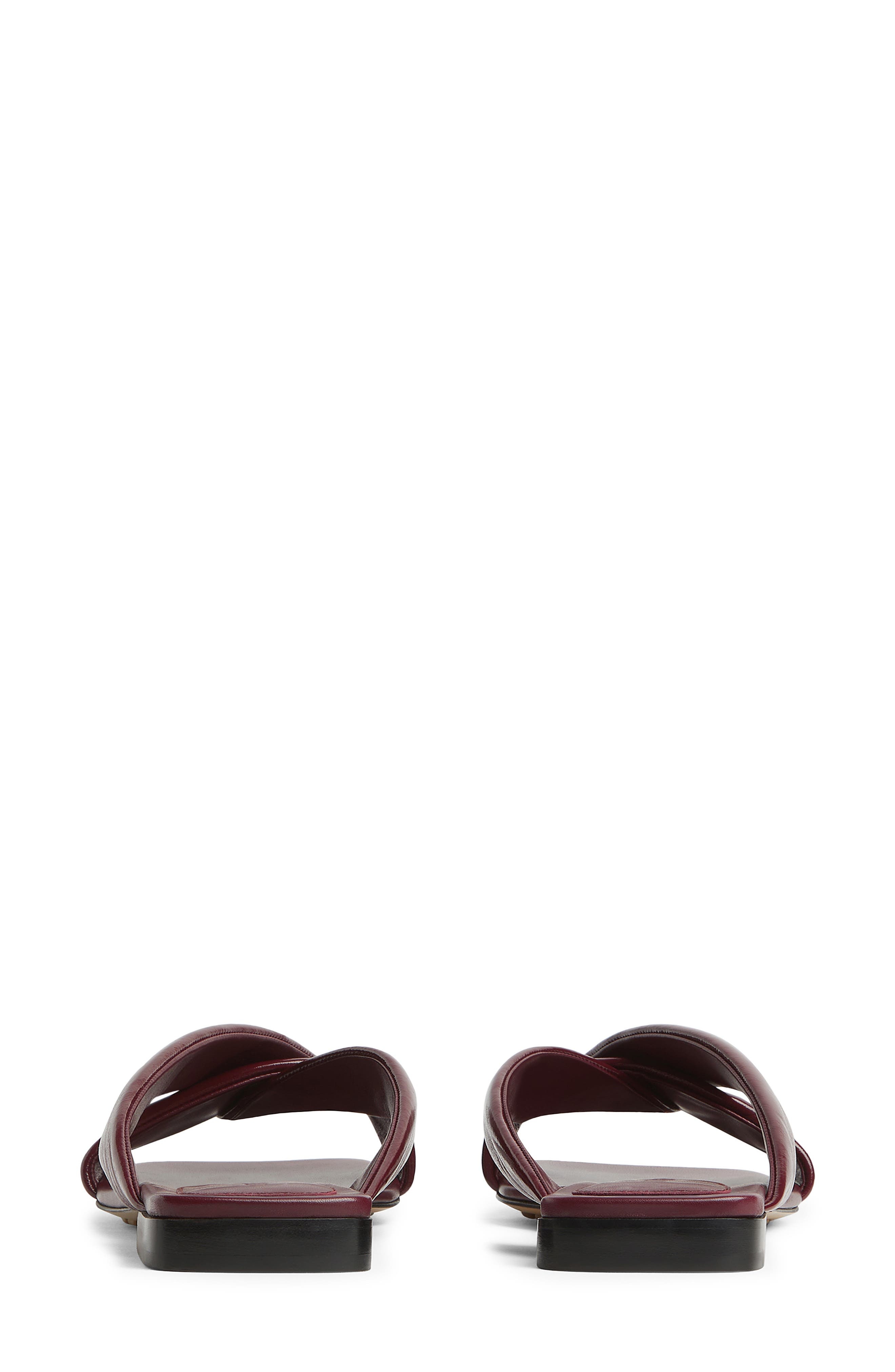 Bottega Veneta Flat Cushion Sandal in 2240 Barolo at Nordstrom - 6