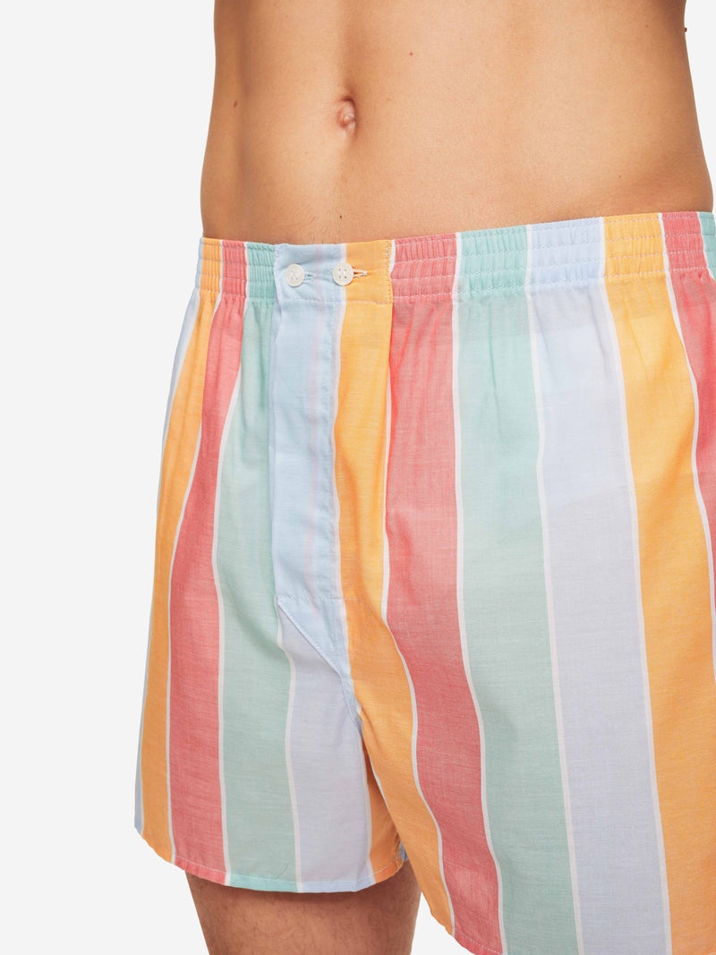 Men's Classic Fit Boxers Amalfi 18 Cotton Batiste Multi - 2