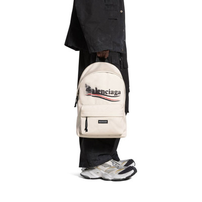 BALENCIAGA Men's Explorer Backpack  in Light Beige outlook