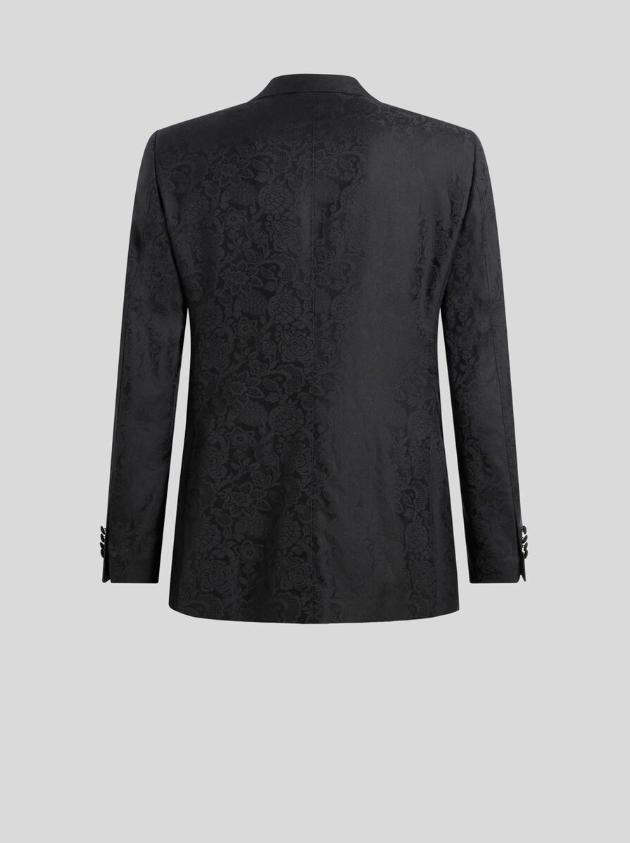 SINGLE-BREASTED FLORAL BLAZER - 6