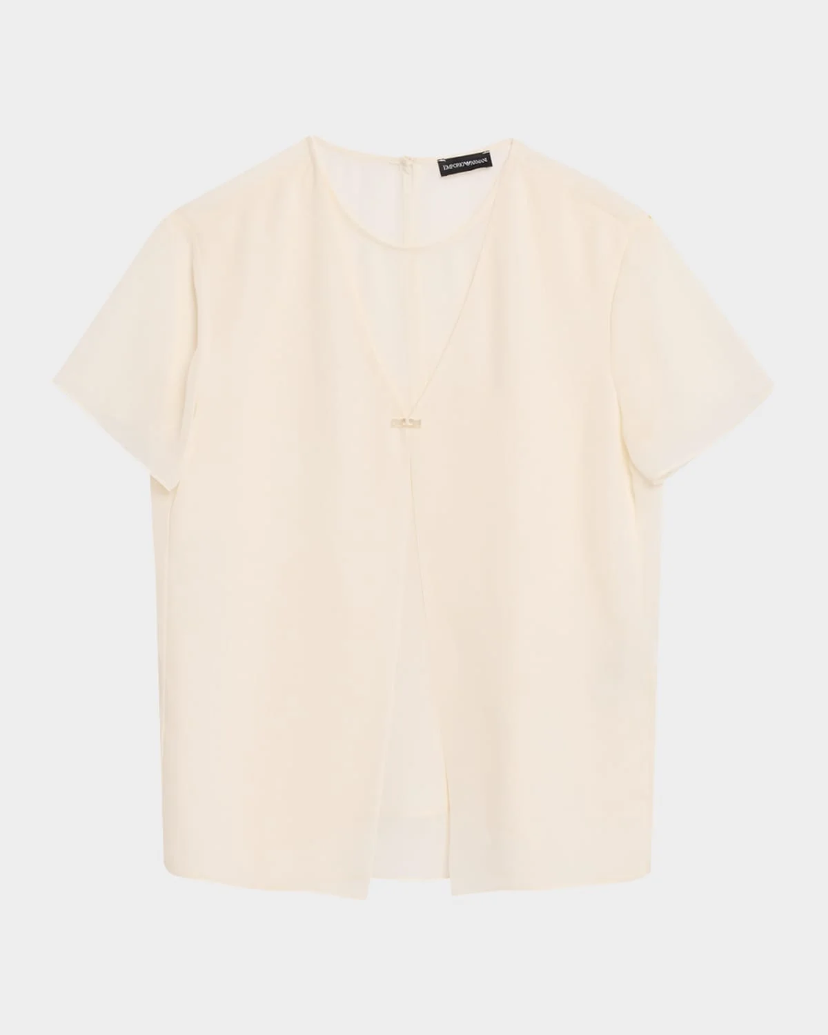 Layered Sheer Georgette Top - 1