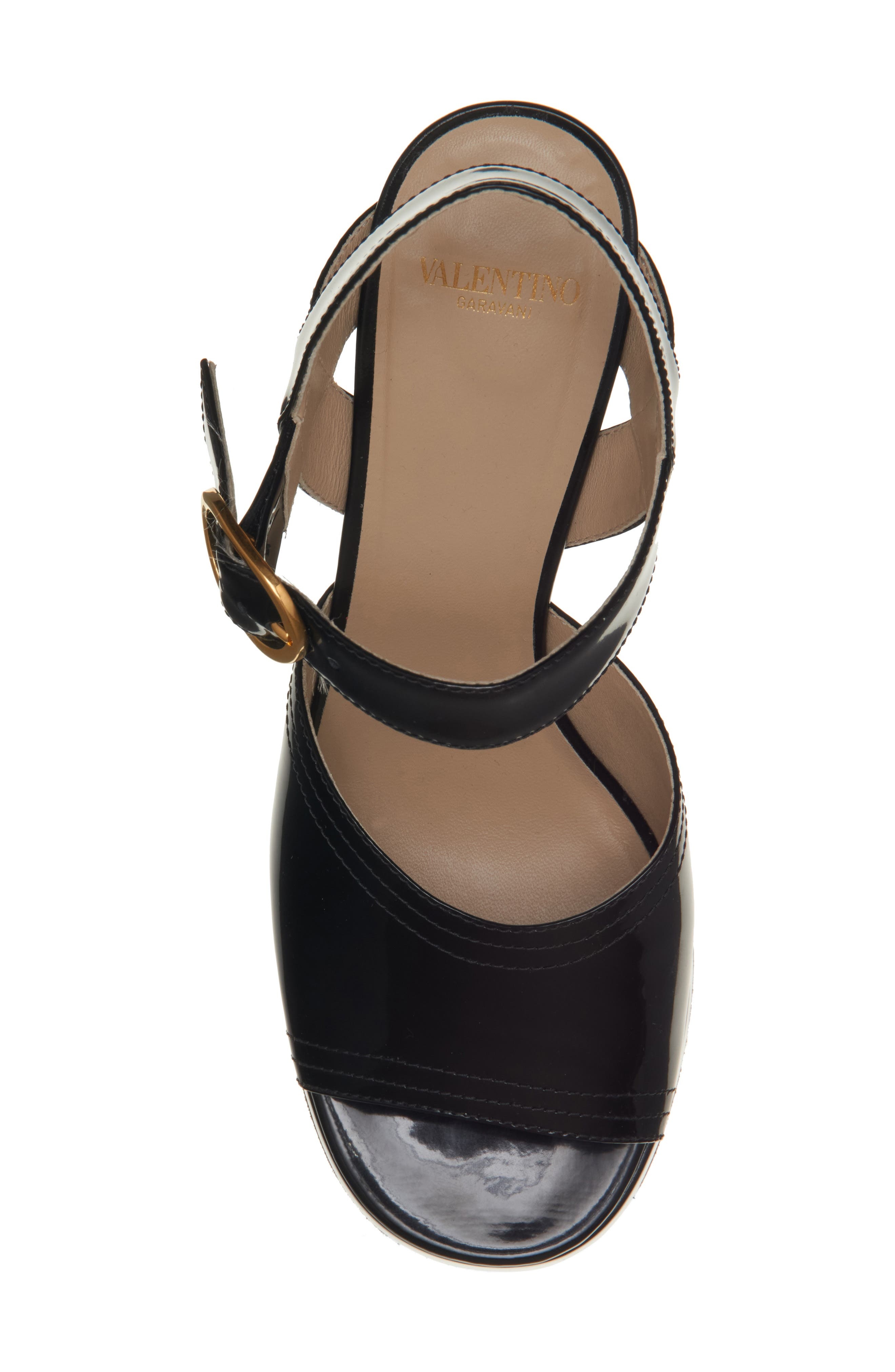 Valentino Garavani Fawcette Sandal in Black at Nordstrom - 5