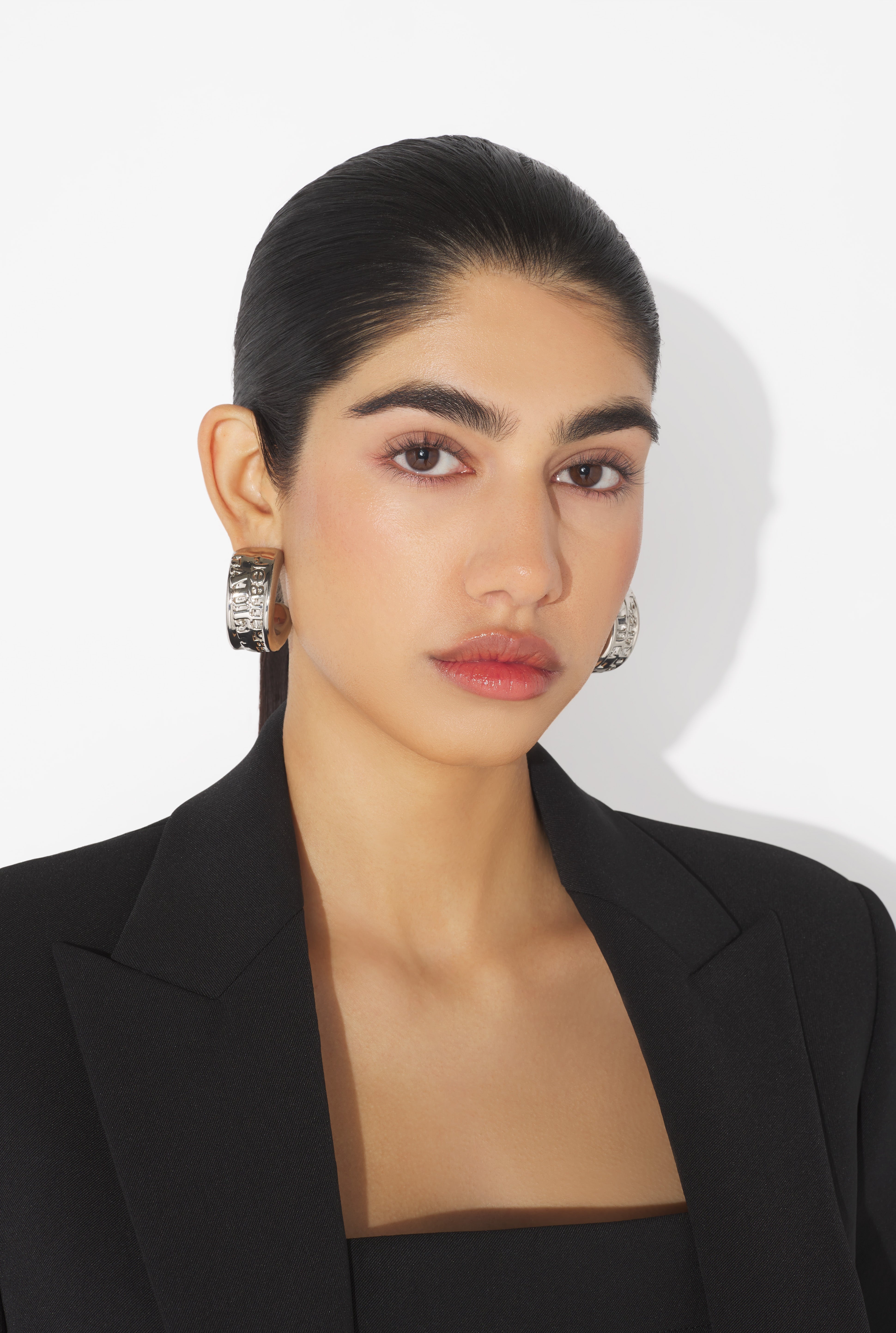 THE LOGO EARRINGS - 2
