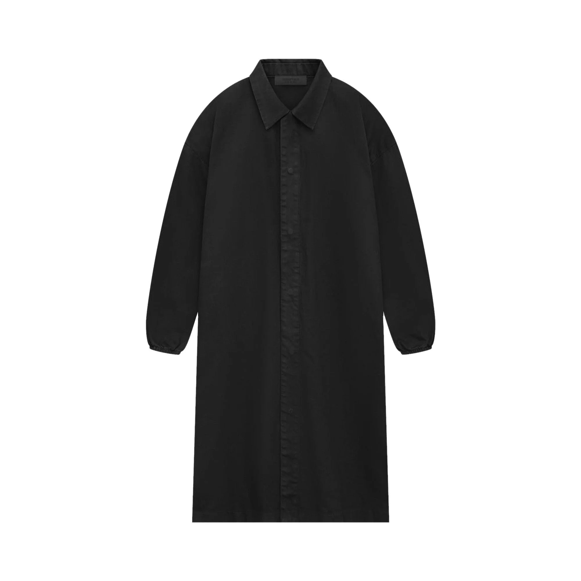 Fear of God Essentials Denim Car Coat 'Jet Black' - 1