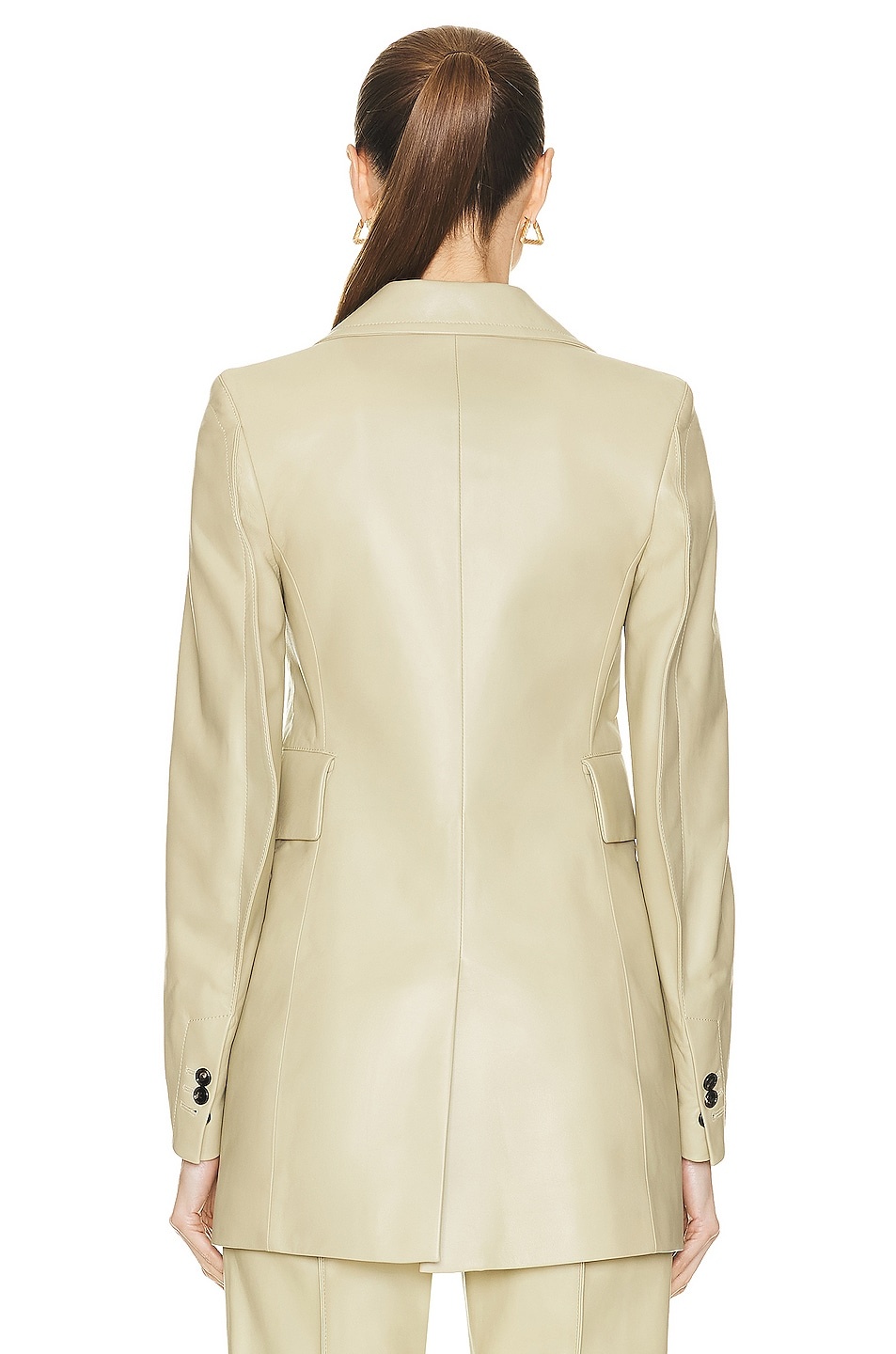 Curved Sleeve Jacket - 3