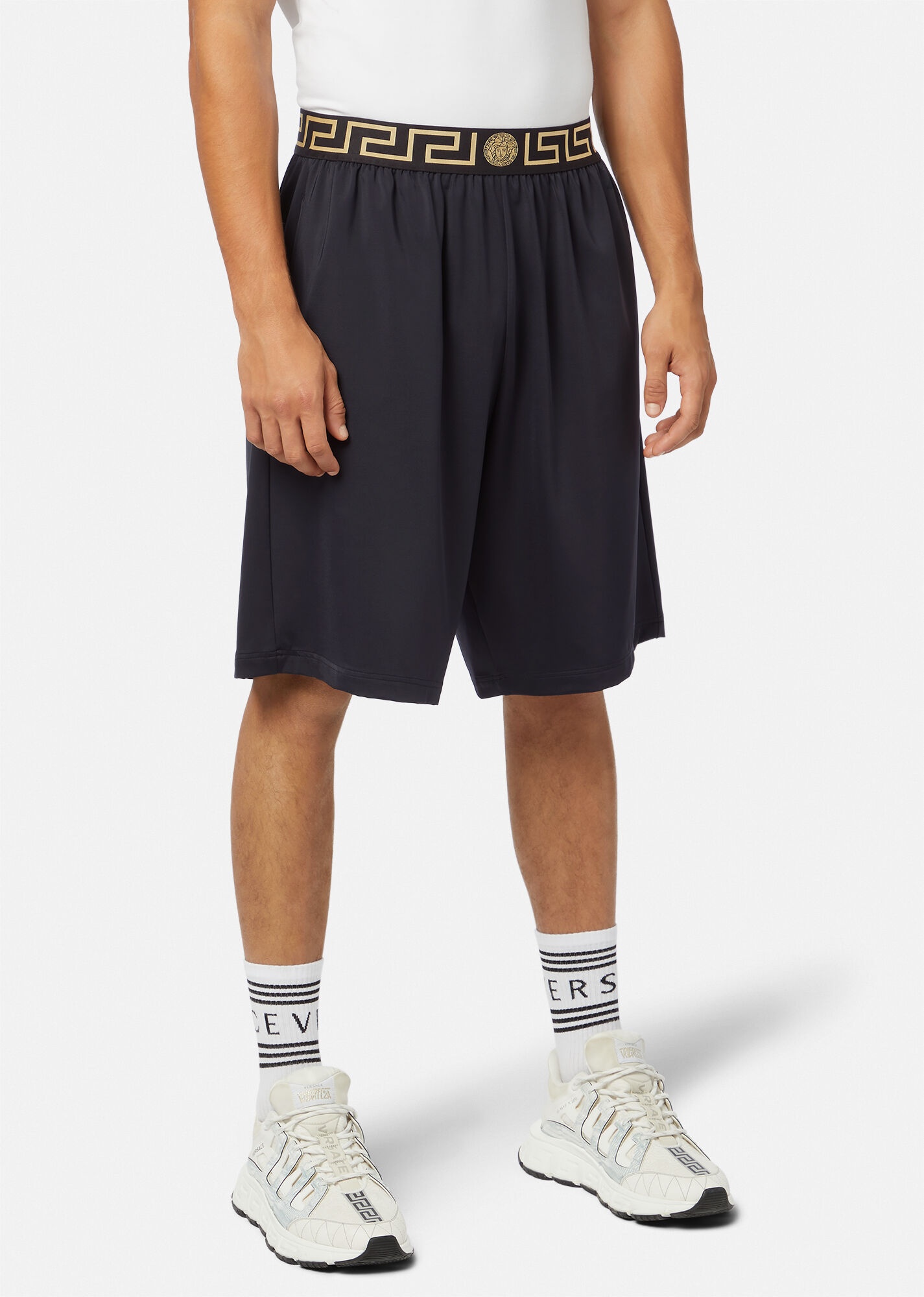 Greca Border Long Boardshorts - 3